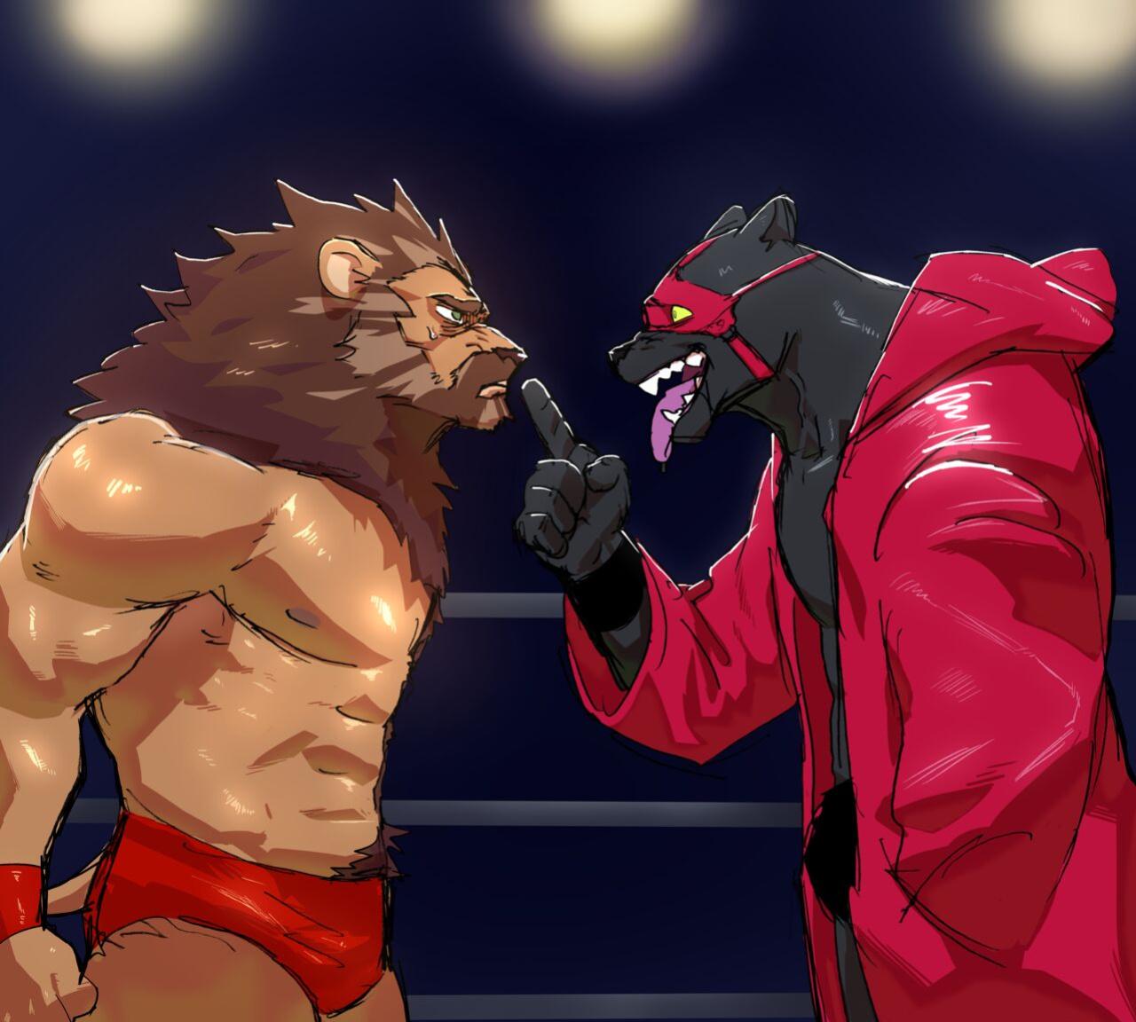 [Nomifuki] Bear Hug Battle (Vol. 1) - BlackSun's Story