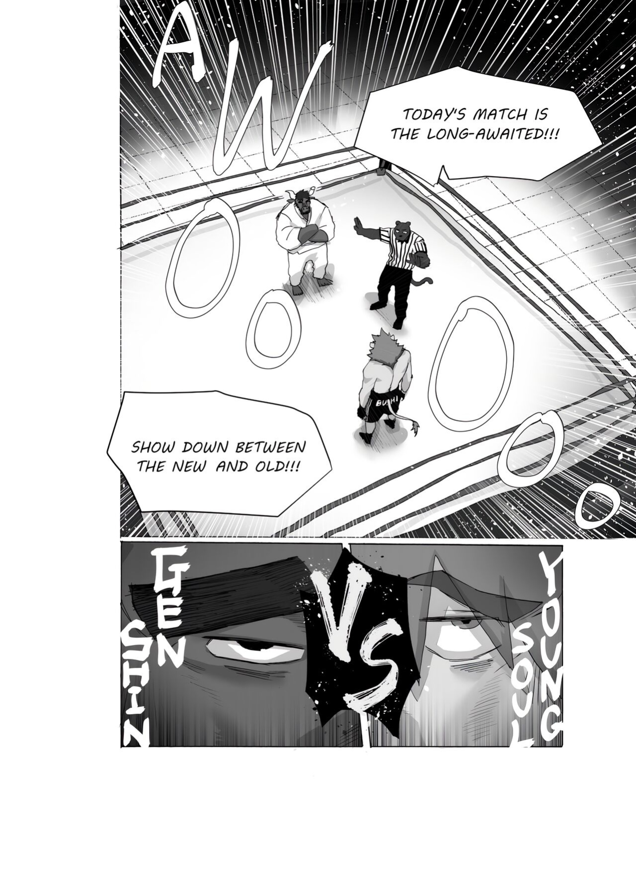 [Nomifuki] Bear Hug Battle (Vol. 4) - Genshin vs YoungSoul