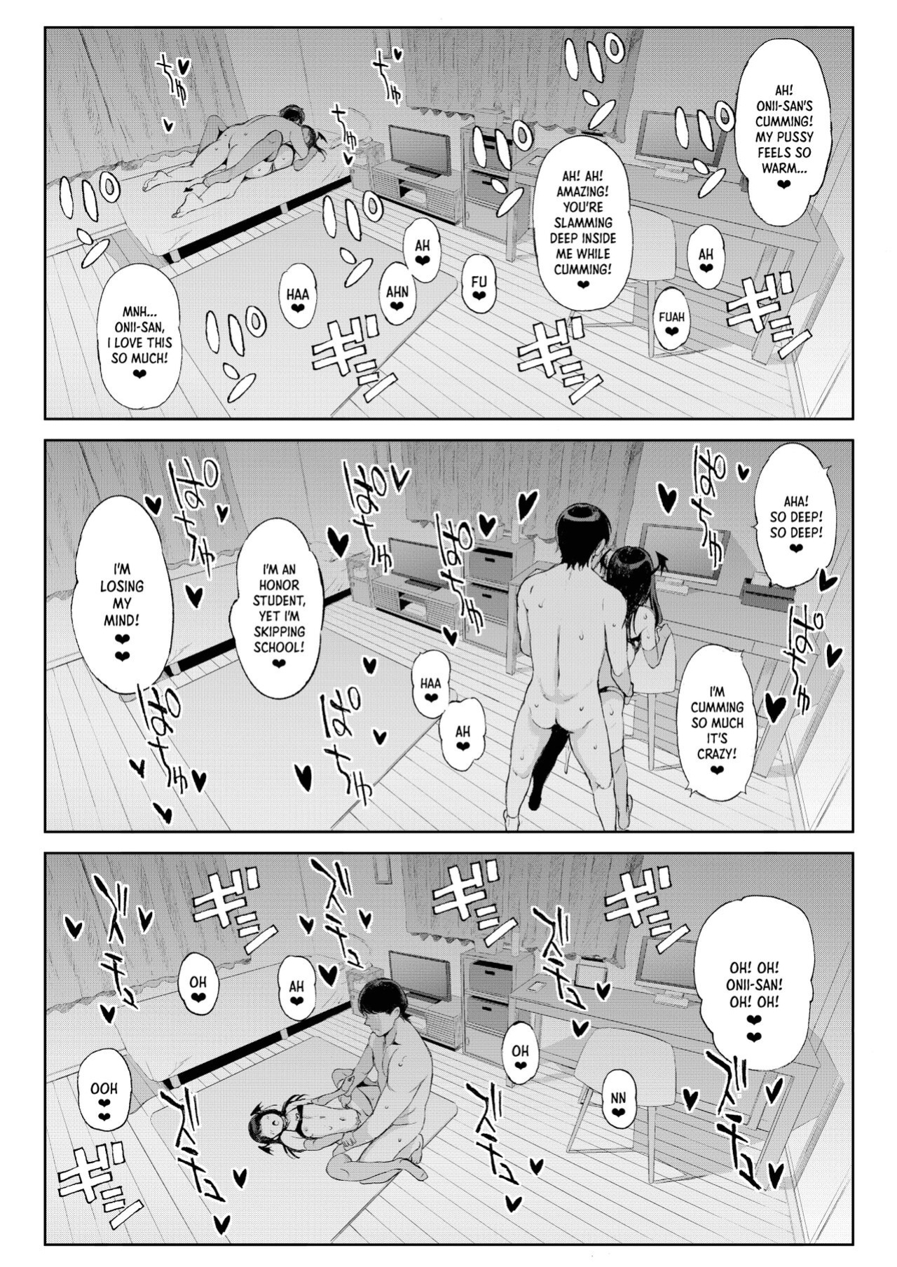 [Satellites (Satetsu)] Koakuma-chan ni Saiin Sareta node Sakusei Sex de Aishiacchaimashita. | I Was Allured by a Little Demon and We Had Semen-Draining Sex [Panatical]
