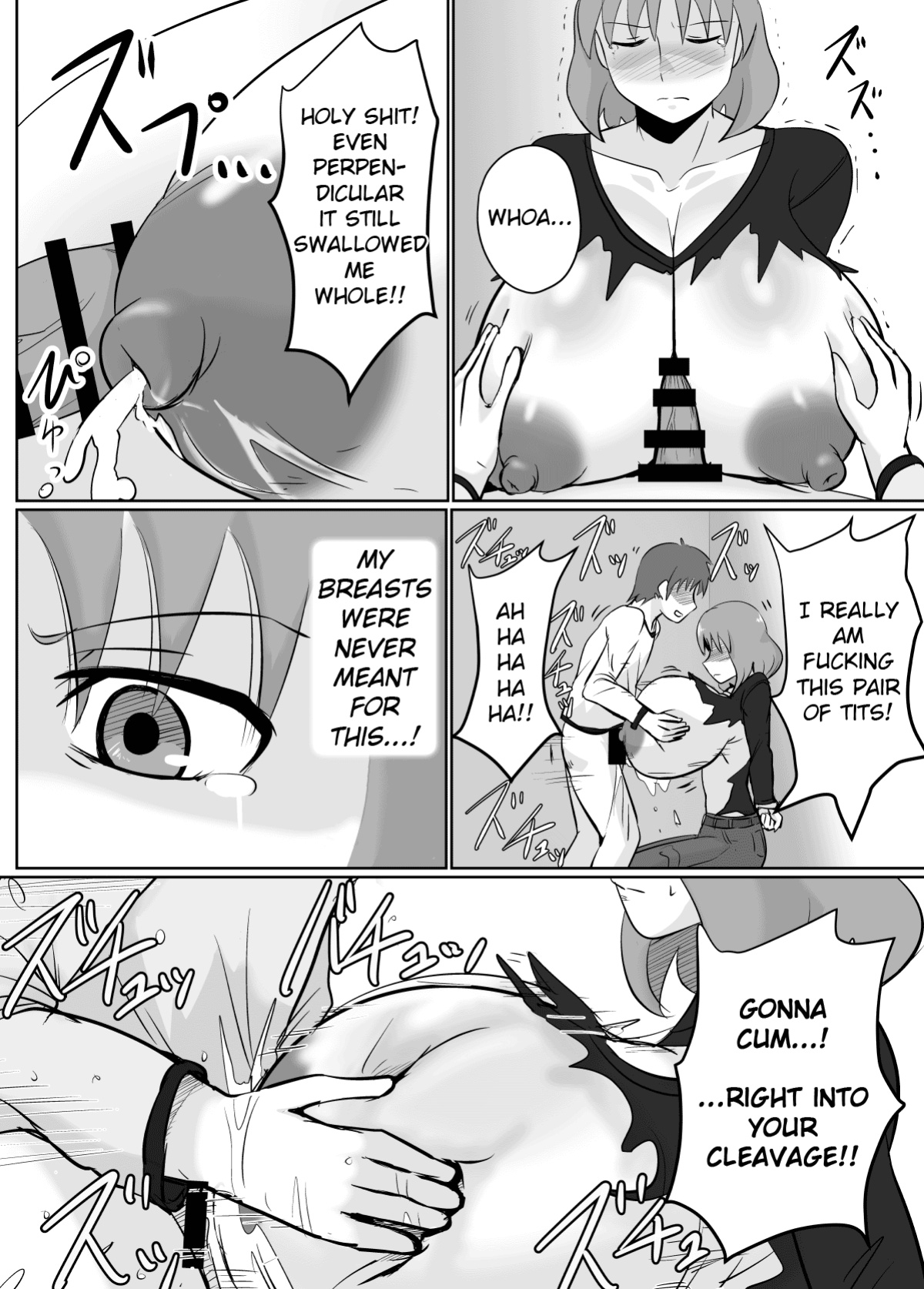 [Chichiyasu Factory (Chichiyasu)] Ano Ni~ Tsu, Hitodzuma no Chōchichi wa Shōgu to Natta. | That Day, A Housewife's Massive Tits Became A Sex Toy