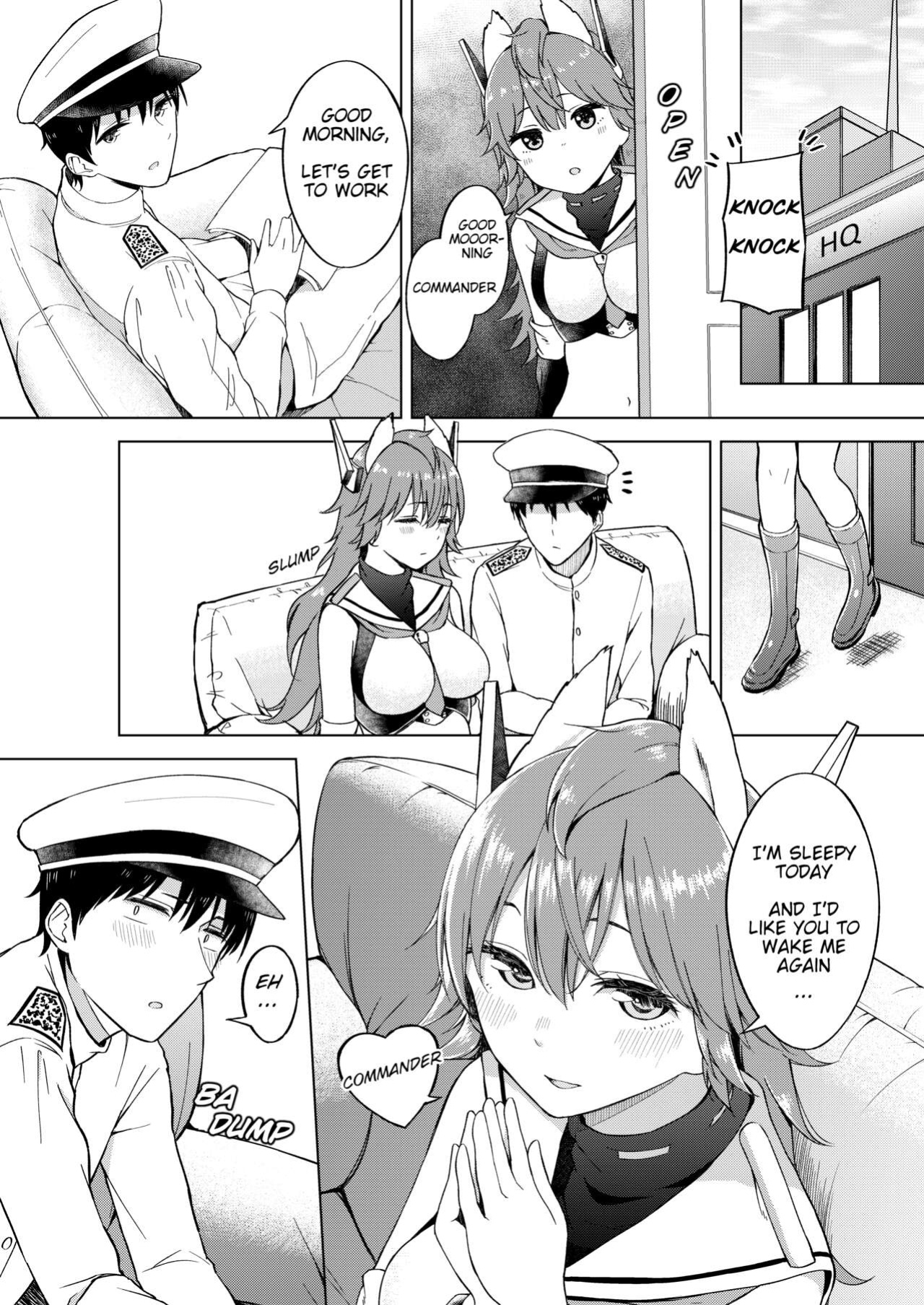 [Ayakashi Rock'nRoll (Akashi Rokuro)] Nemureru umi no hisho | Sleeping Sea Secretary (Azur Lane) [Mysfruarna]