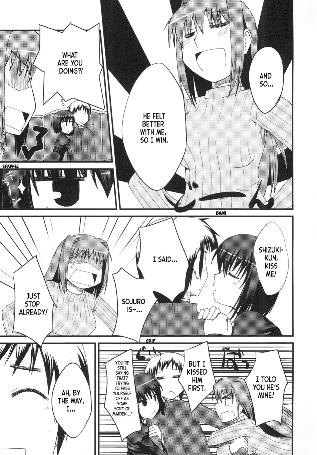 [Youtoujirushi (Arami Taito)] It's Mine (Mahou Tsukai no Yoru) [Ianuela]