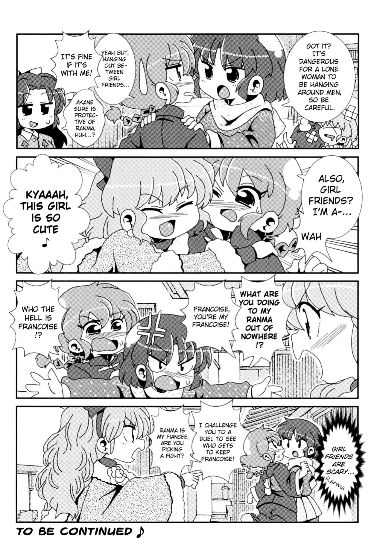 (C99) [One or Eight (Odochi)] Akane ga Ranma ♀ ni Zokkon na Ken | Akane Ranma ♀ is a chilling matter (Ranma 1/2) [ChoriScans]