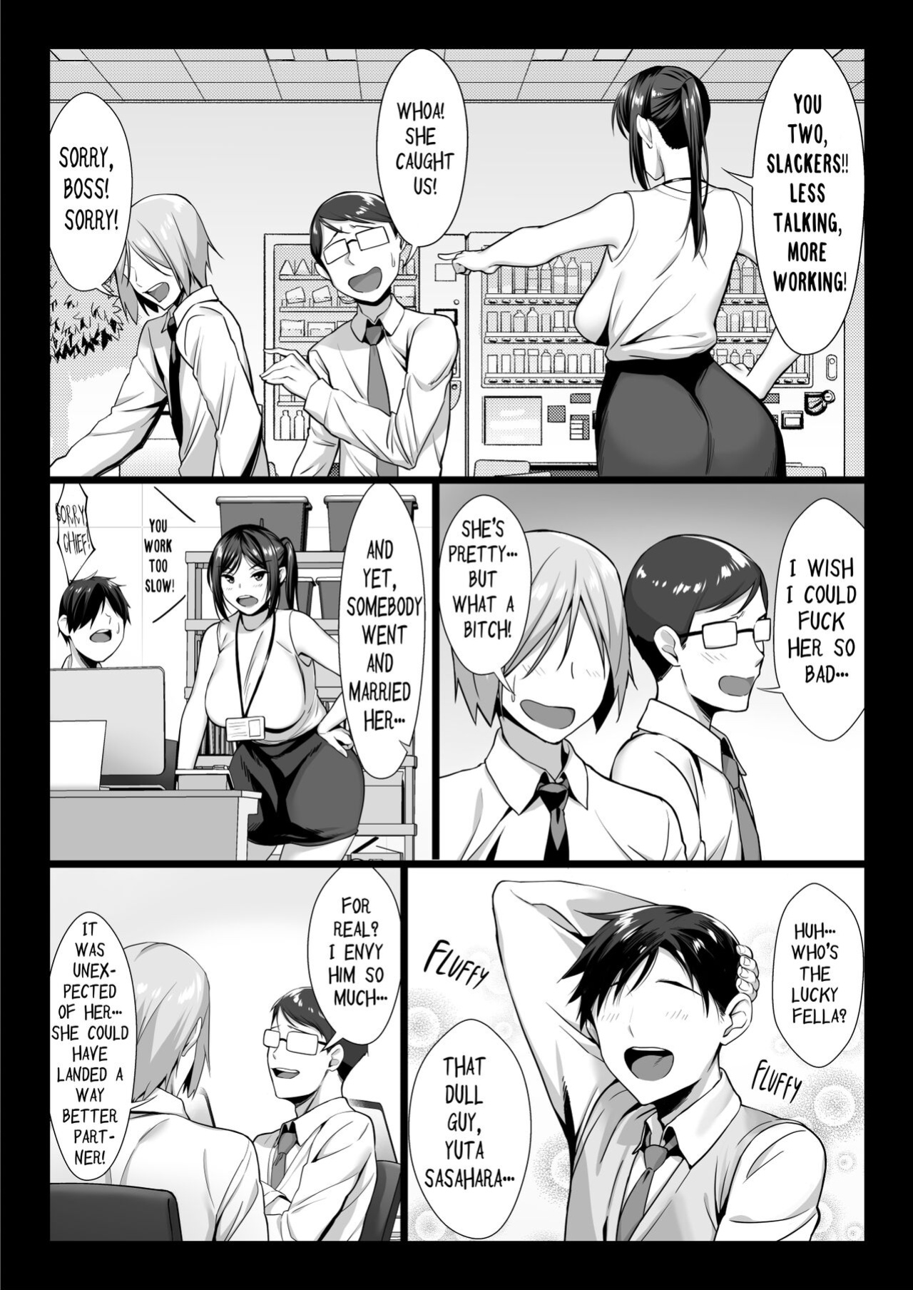 [Chinpan-bu (Chinpan)] Niizuma Joushi wa Buka no Chinpo de Do-M Ochi | The Newlywed Boss Was Dominated By The Subordinate’s Dick