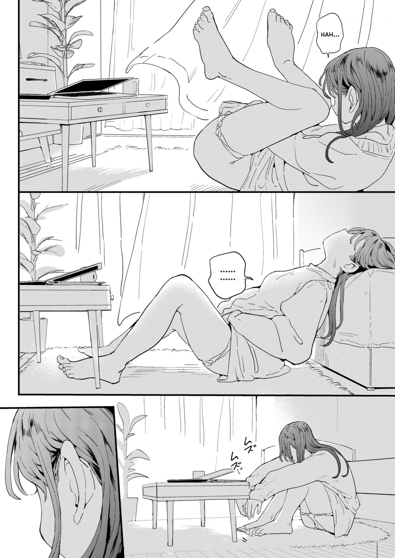 [Denbu Momo] ●●●r Chinko o Tanomitai Onee-san｜The Girl Who Wants to Order Uber Dicks [Nishimaru]