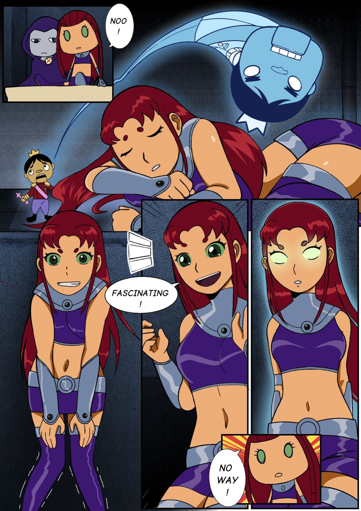 [TSFSingularity (DioGio)] The Puppet Queen (Teen Titans)