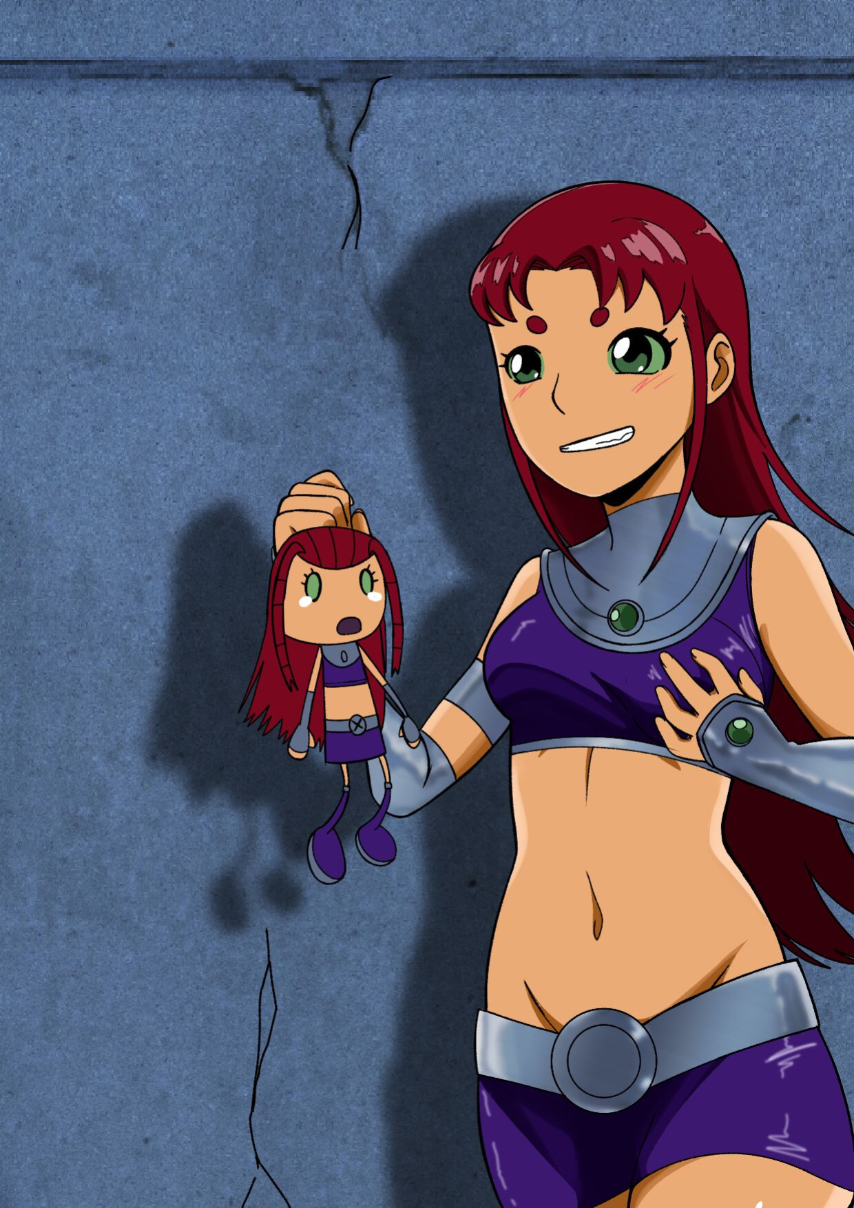 [TSFSingularity (DioGio)] The Puppet Queen (Teen Titans)