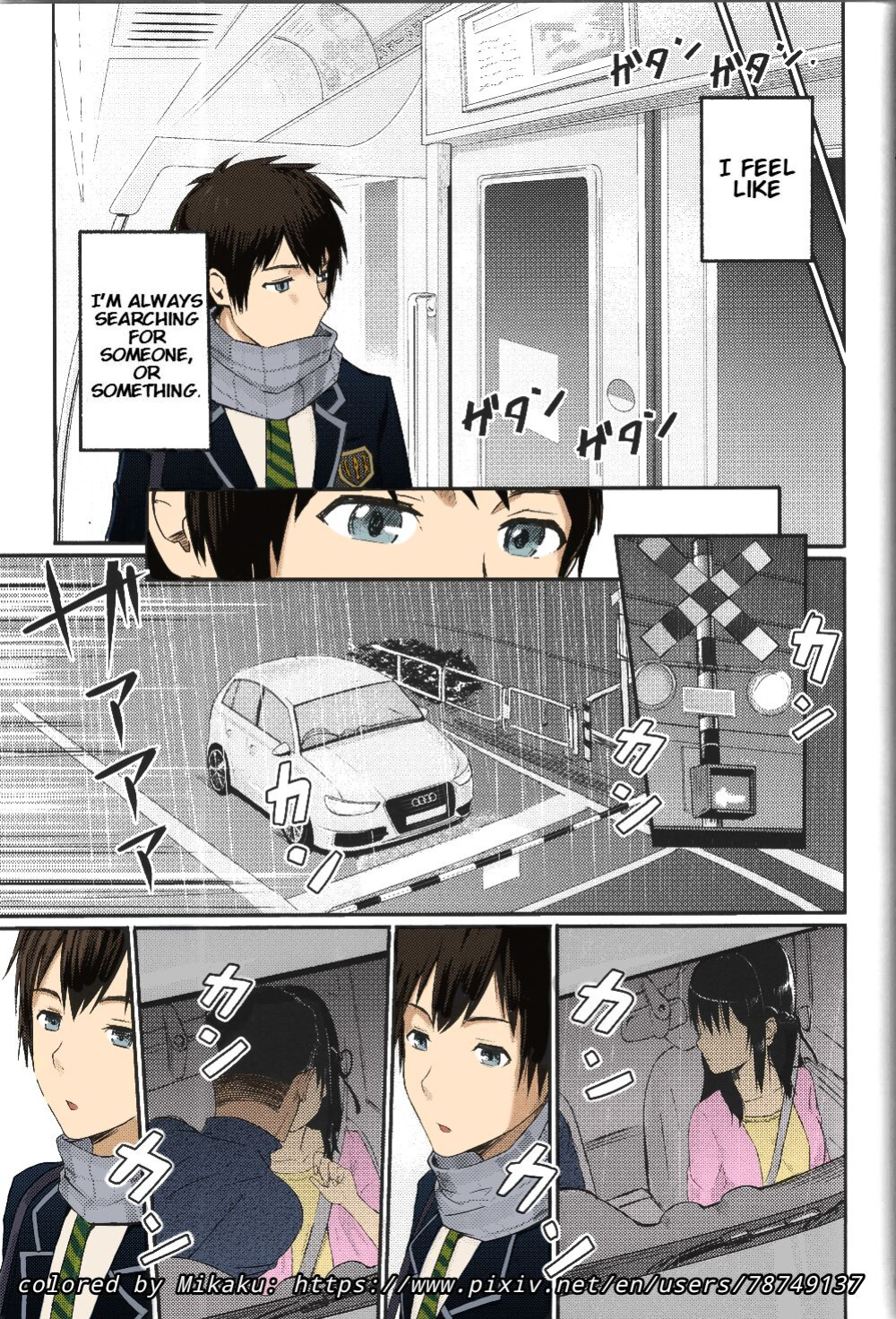 (SC2017 Winter) [Syukurin] Mitsuha ~Netorare~ (Kimi no Na wa.) [Colorized]