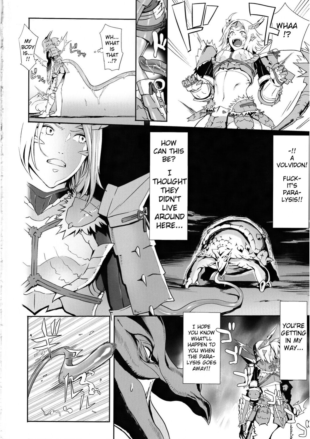 (C80) [B☆STROKE (Hijiki)] Zinogre Hazard (Monster Hunter Portable 3)