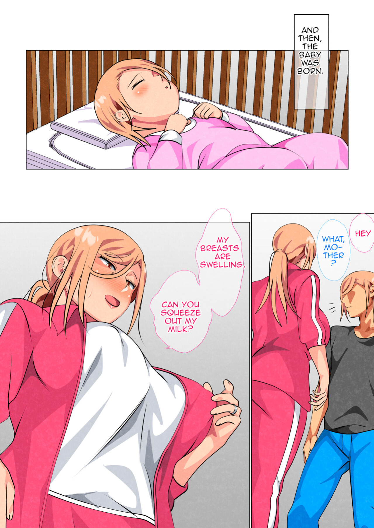 [Circle Spice] Musuko ni Yowami o Nigirareta Motoyan no Haha | Son Found his Former Delinquent Mother's Weakness [Amoskandy]