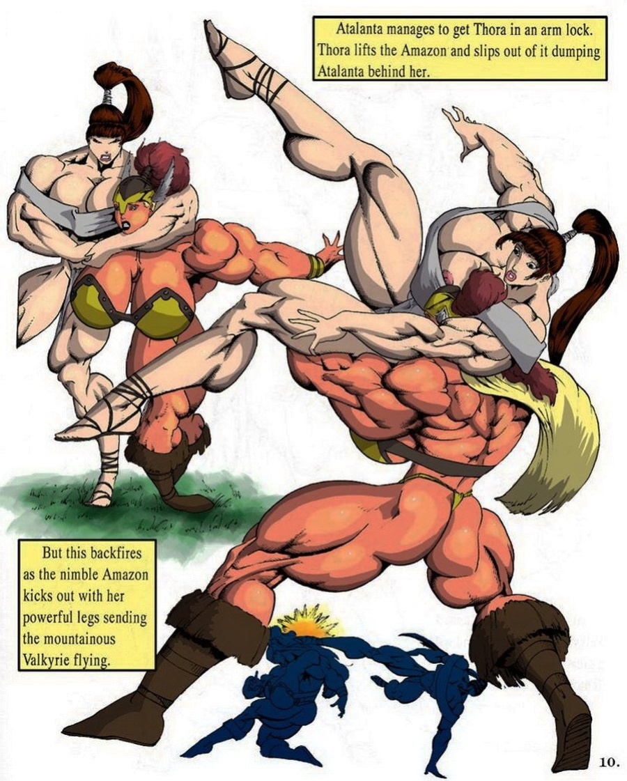 Wreckshop – Valkyries vs Amazons color