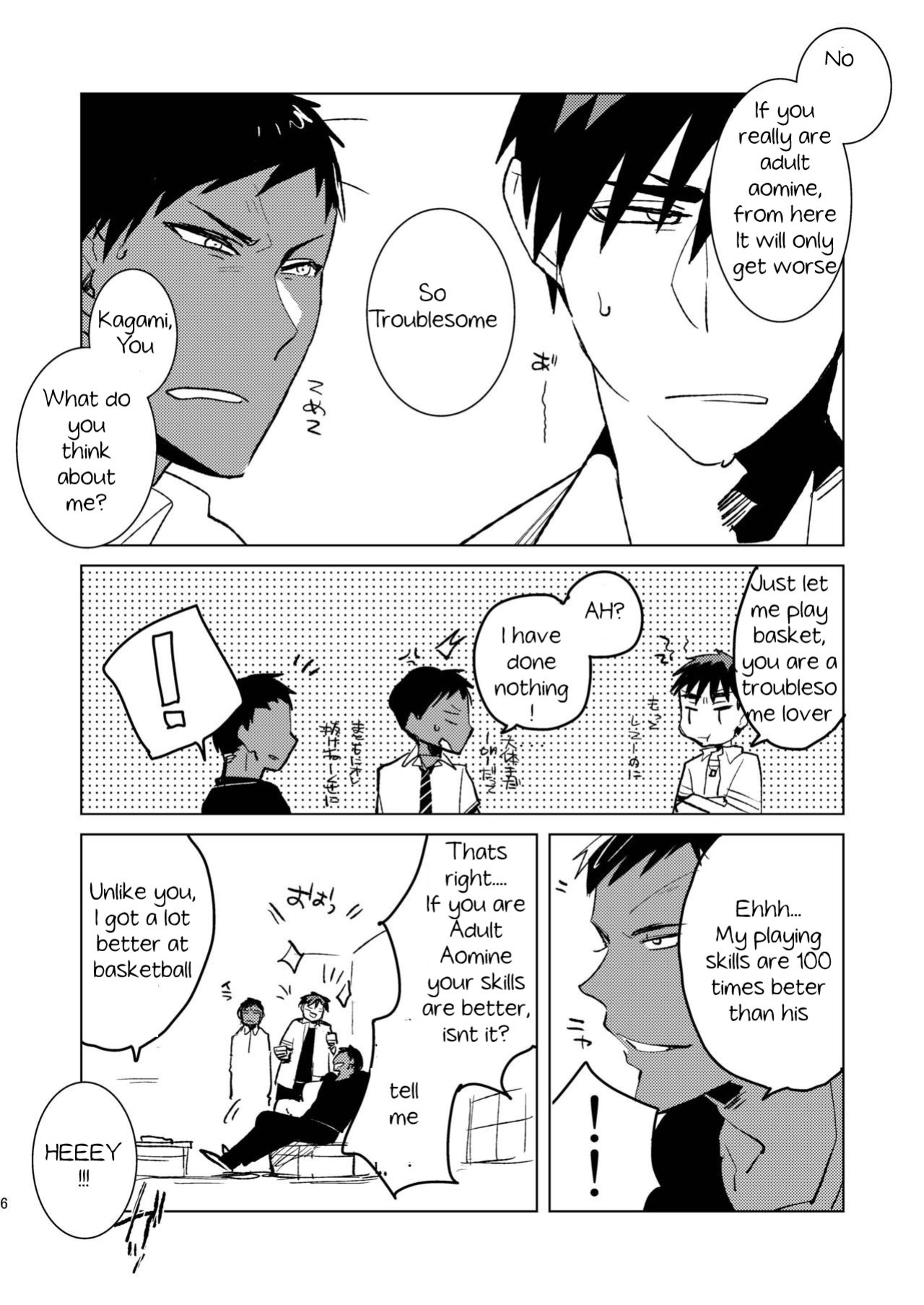 [archea (Sasagawa Nagaru)] Otona no Aomine-kun to (Seiteki ni) Asobou (Kuroko no Basuke)