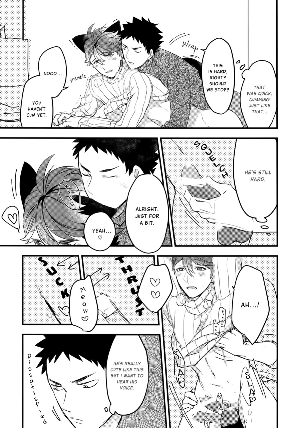 (C93) [Rototika (Kamishi Yue)] Iwa-chan no Neko ni Naritai 2 (Haikyuu!!)