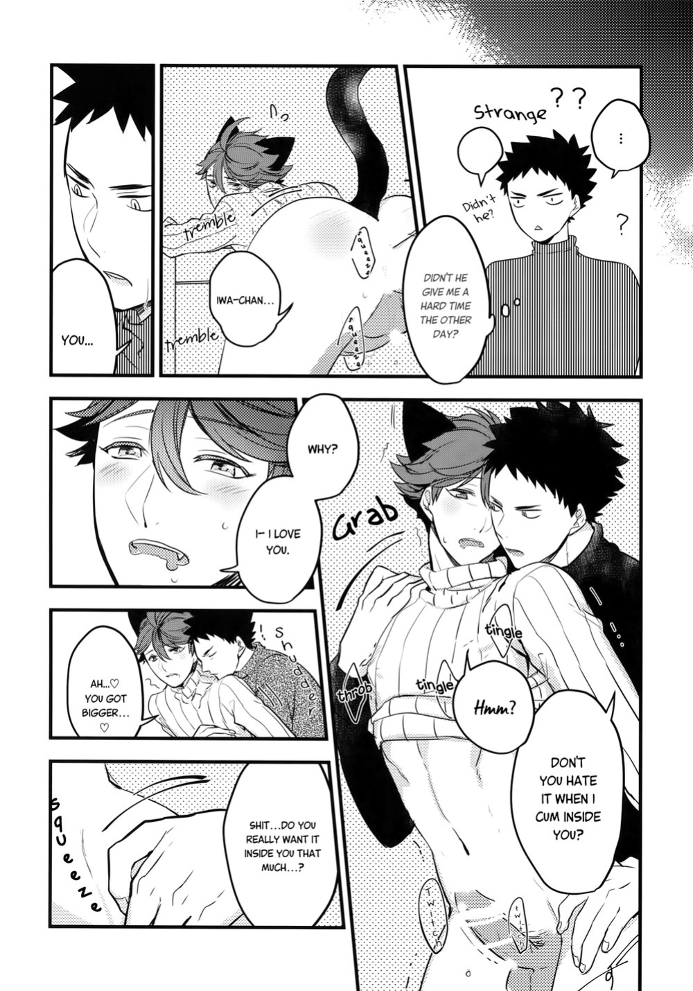 (C93) [Rototika (Kamishi Yue)] Iwa-chan no Neko ni Naritai 2 (Haikyuu!!)