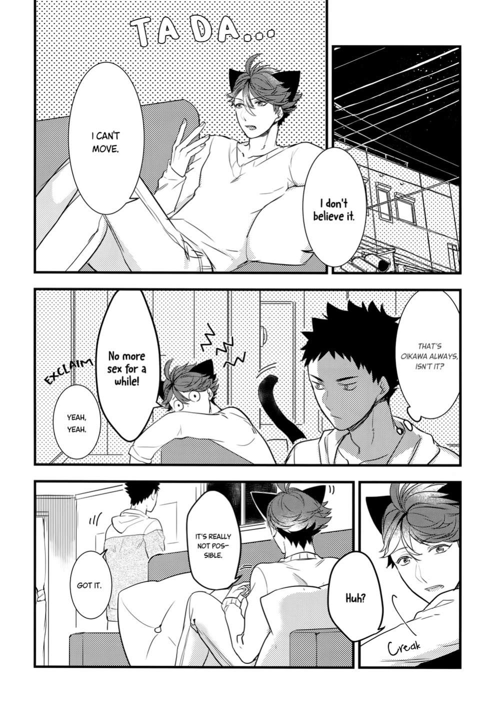 (C93) [Rototika (Kamishi Yue)] Iwa-chan no Neko ni Naritai 2 (Haikyuu!!)