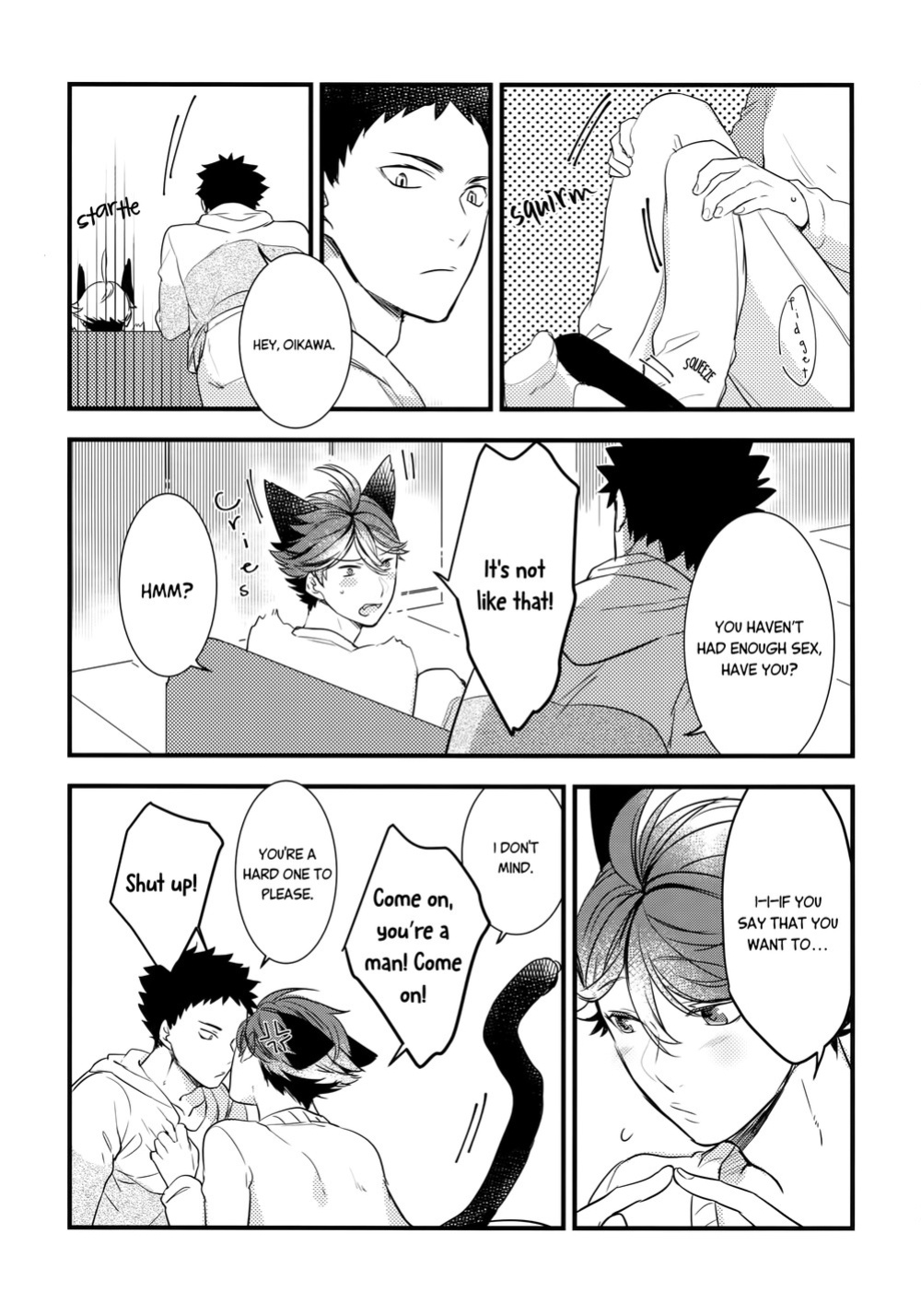 (C93) [Rototika (Kamishi Yue)] Iwa-chan no Neko ni Naritai 2 (Haikyuu!!)