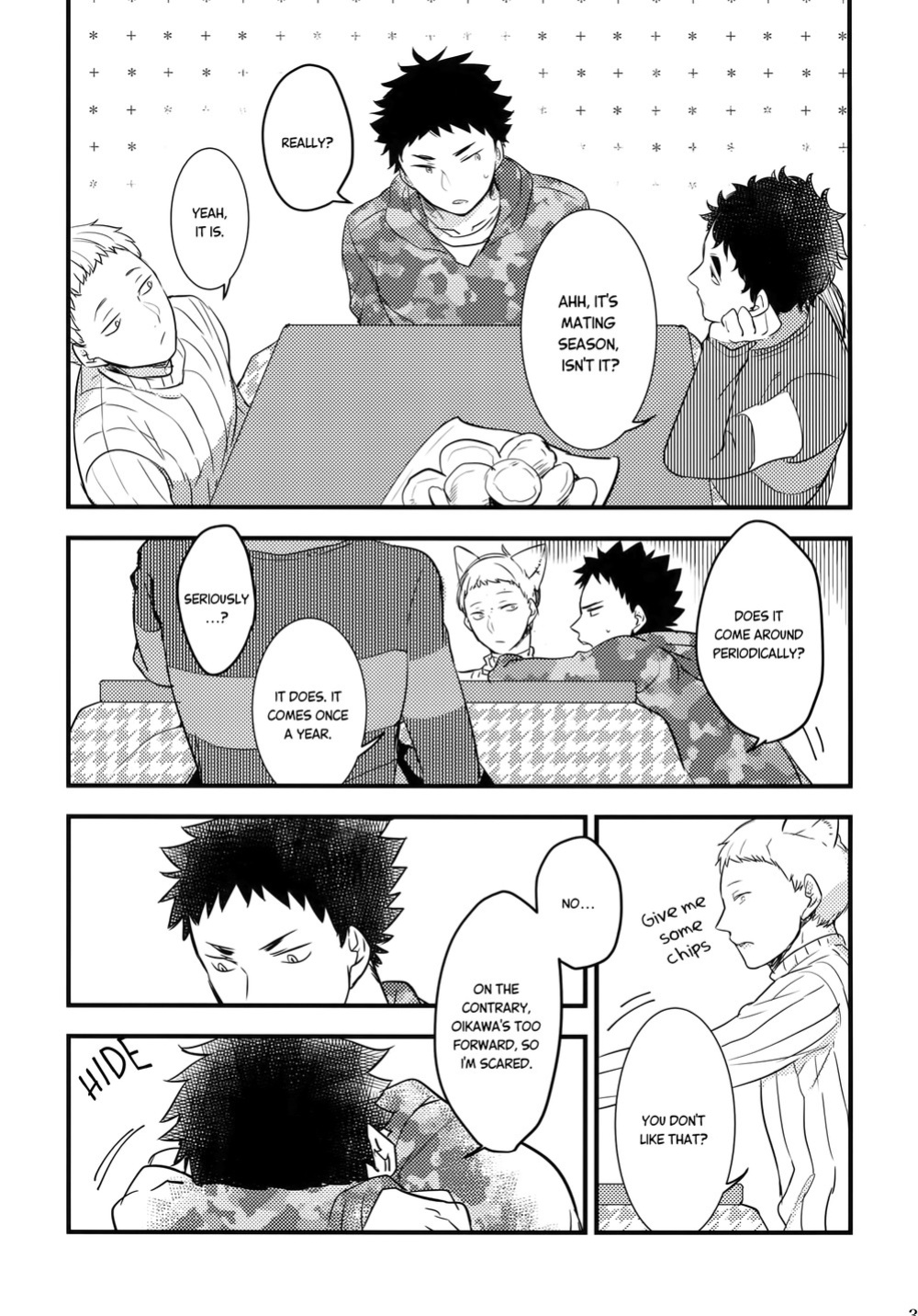 (C93) [Rototika (Kamishi Yue)] Iwa-chan no Neko ni Naritai 2 (Haikyuu!!)