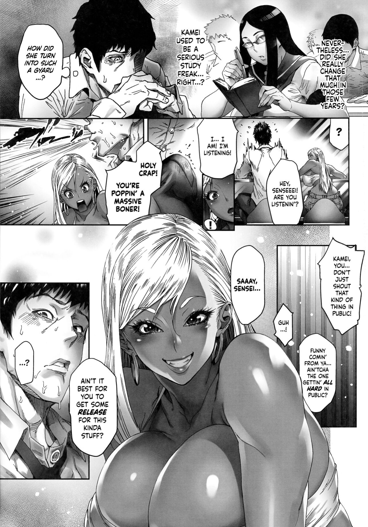 (Dai 3-kai Spring Festa) [Kocho Kocho Koukou (Bonten)] Beauti "Gal" Life [cutegyaruTL]