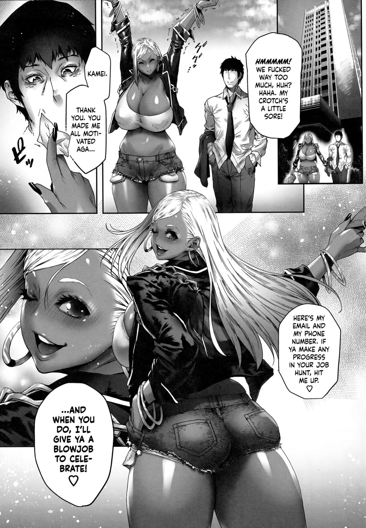 (Dai 3-kai Spring Festa) [Kocho Kocho Koukou (Bonten)] Beauti "Gal" Life [cutegyaruTL]
