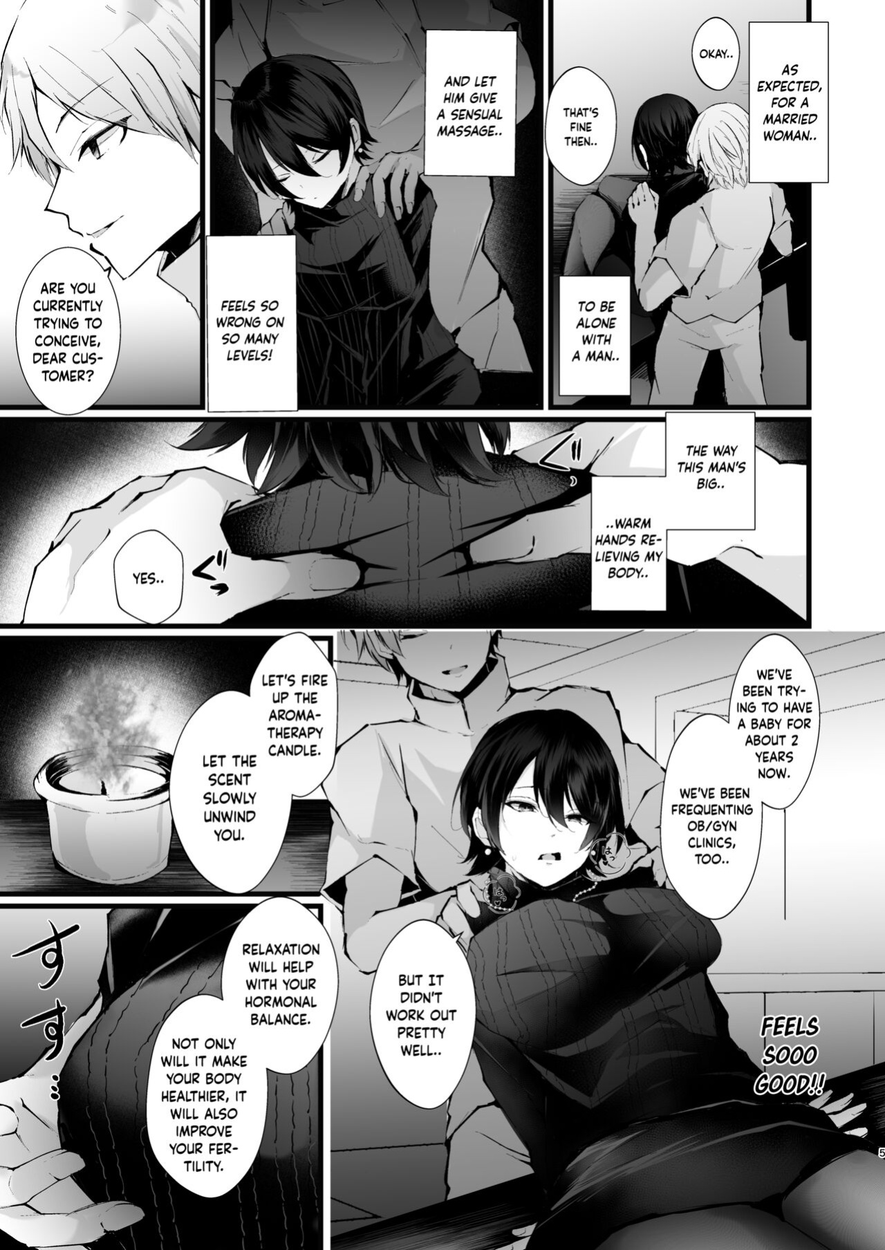 [FZ: (Fujisaki Fujiko)] Kakkou no Rakuin ~Ninkatsu Kyonyuu Hitozuma ga Biyaku Jirashi Massage ni Kokomo mo Karada mo Ochiru made~