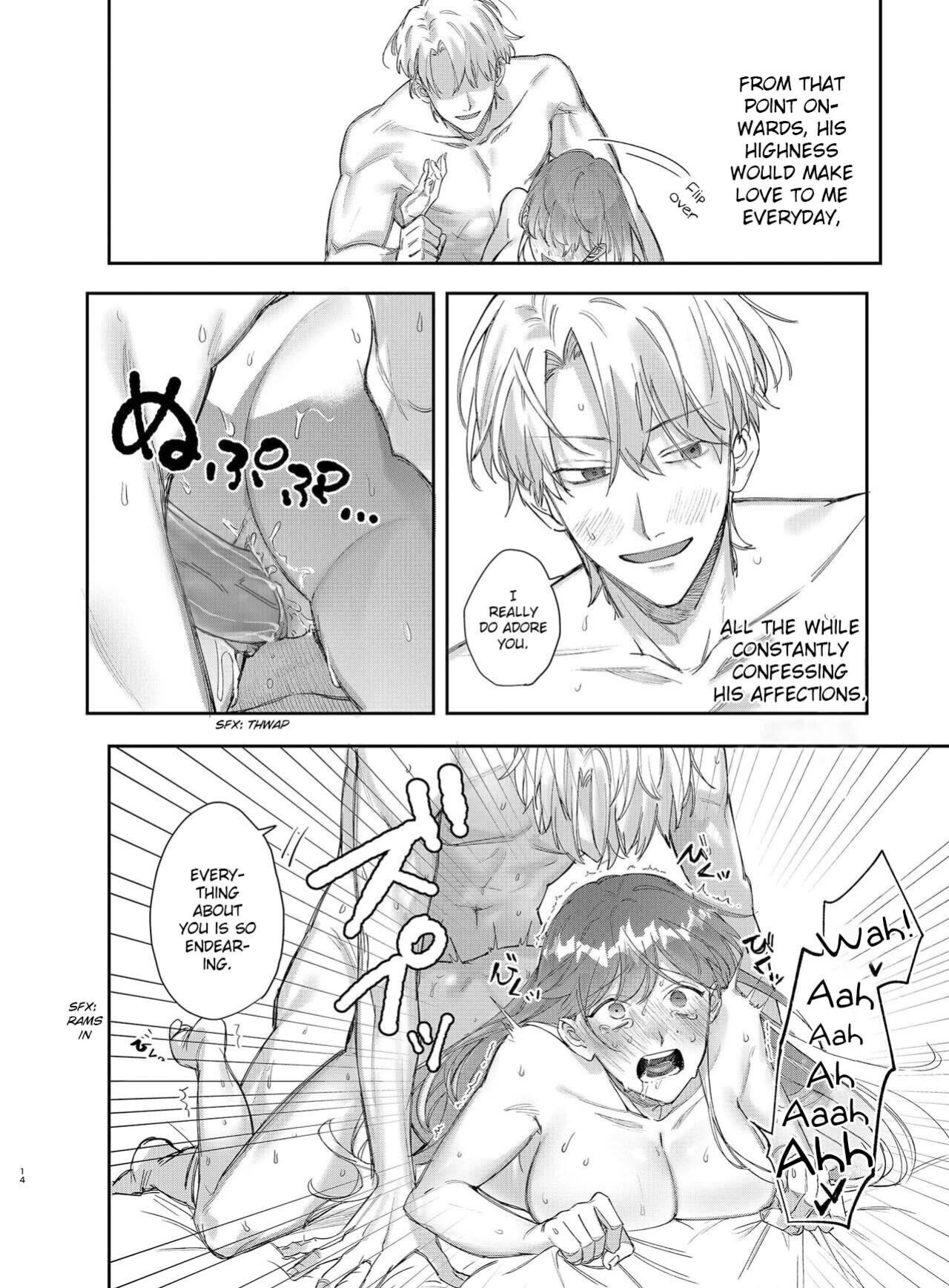 [Umenegi Daimyoujin (Umekoppe)] Yandere Ouji ga Shachiku Onna no Watashi o Hanasanai | The Yandere Prince Won't Let Me Slip Away 2 