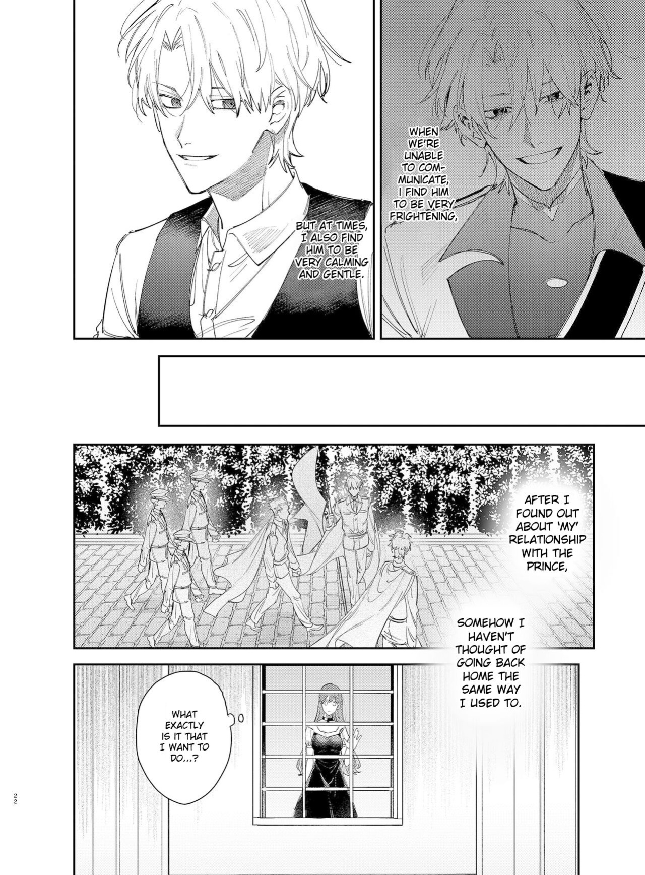 [Umenegi Daimyoujin (Umekoppe)] Yandere Ouji ga Shachiku Onna no Watashi o Hanasanai | The Yandere Prince Won't Let Me Slip Away 2 