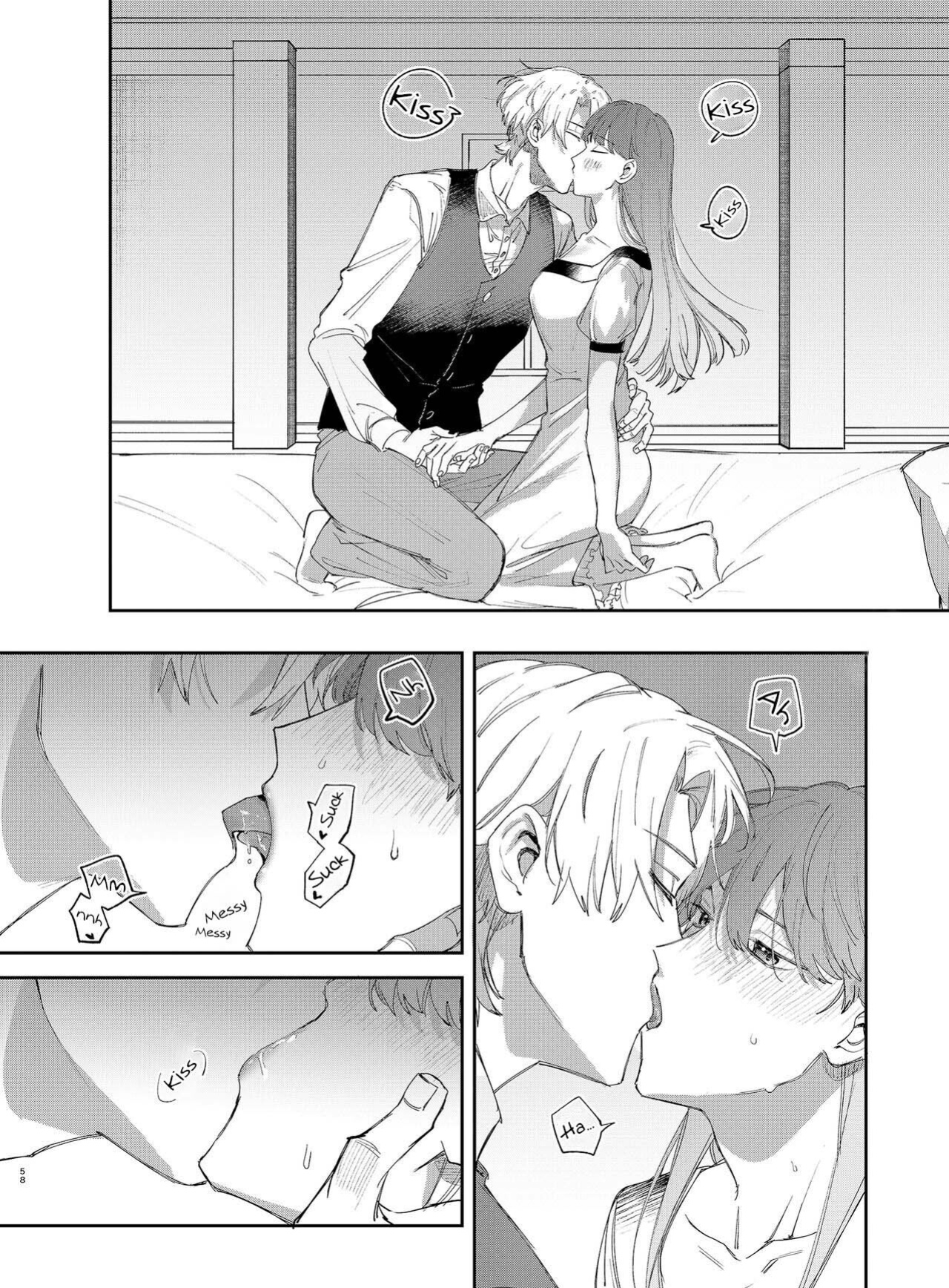 [Umenegi Daimyoujin (Umekoppe)] Yandere Ouji ga Shachiku Onna no Watashi o Hanasanai | The Yandere Prince Won't Let Me Slip Away 2 