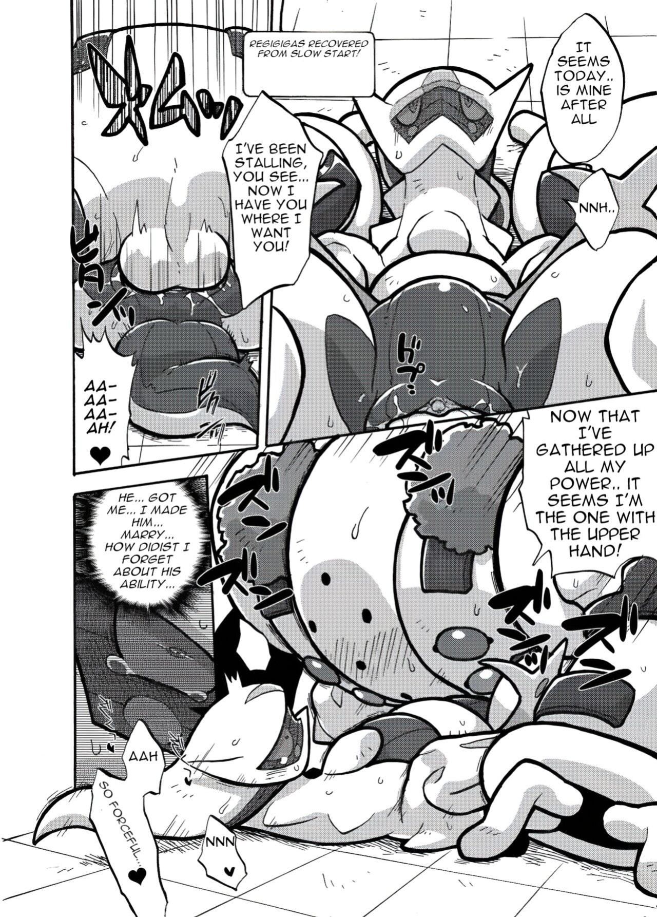 [Kageyama] Regigigas & Arceus Ero Book