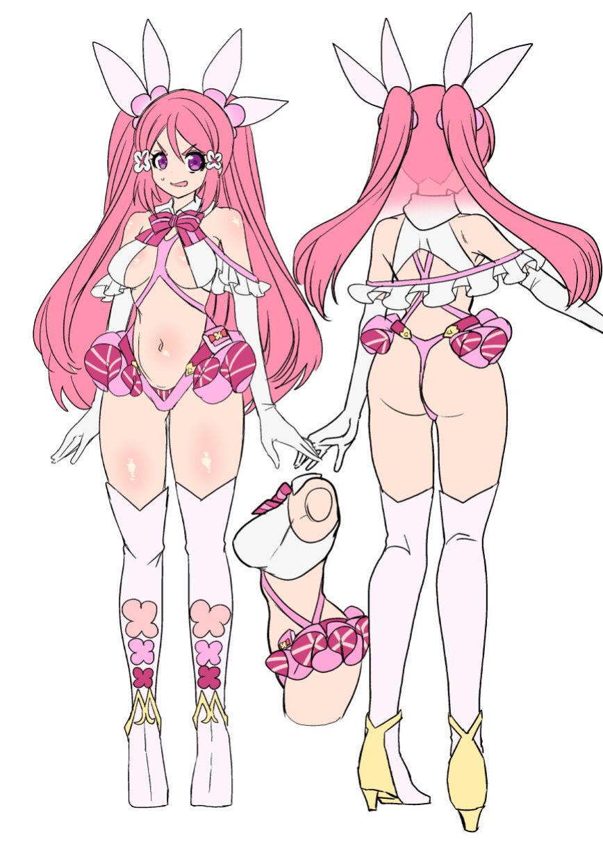 [Hawk Bit (Kouji)] Henshin Heroine Team no Yuukan de Nakama Omoi de Zettai Makenai Pink [Jormungandr]