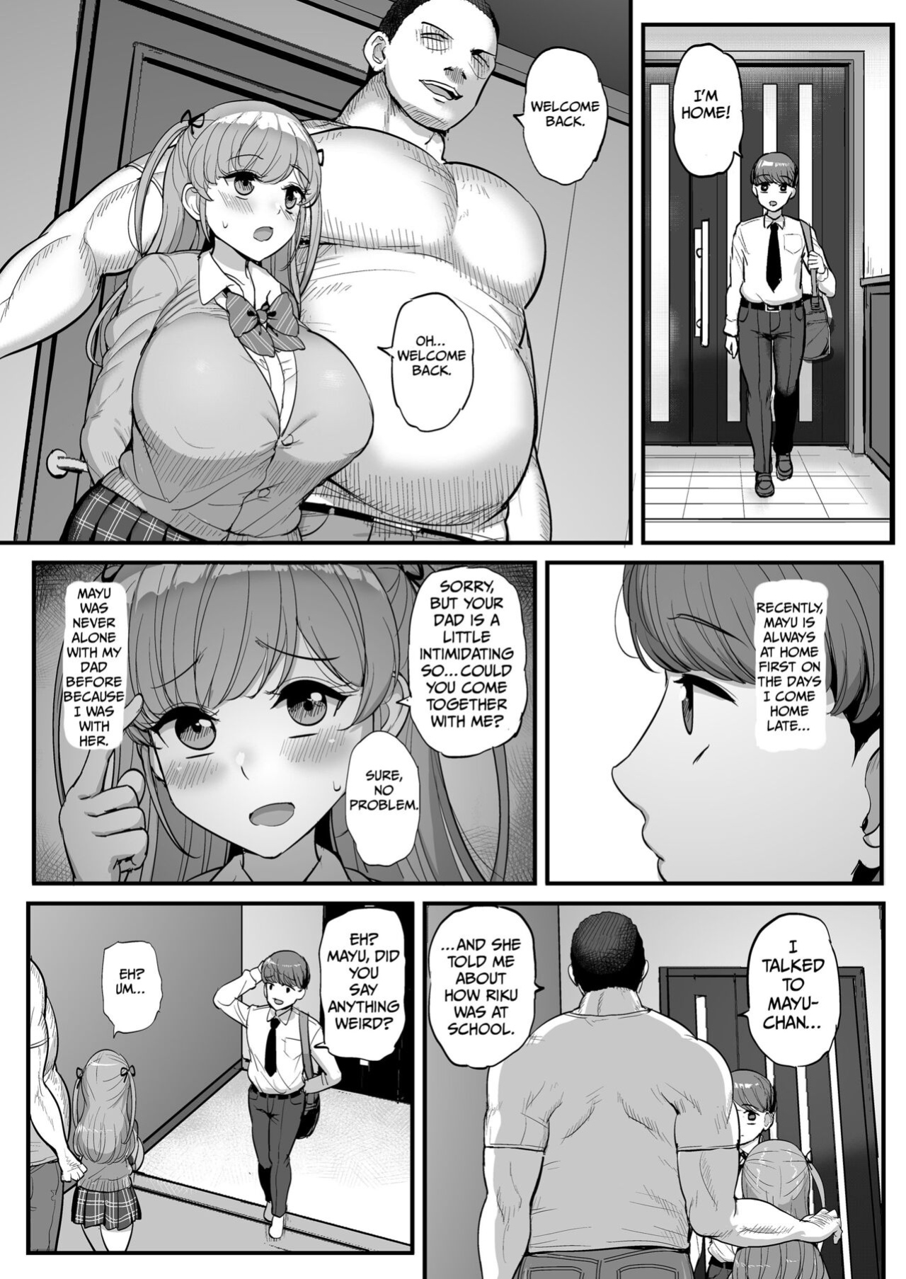 [Sanman Sanzen Koiking (Tyranu)] Minimum Kanojo wa Oyaji no Seidorei [MTL]