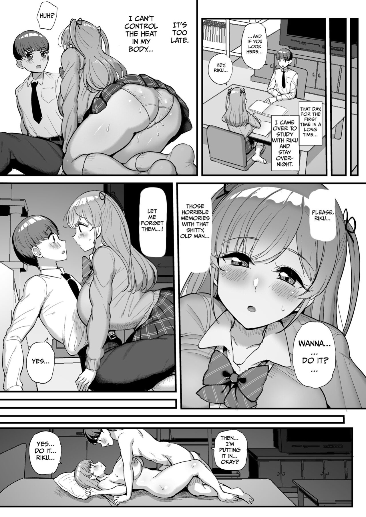 [Sanman Sanzen Koiking (Tyranu)] Minimum Kanojo wa Oyaji no Seidorei [MTL]