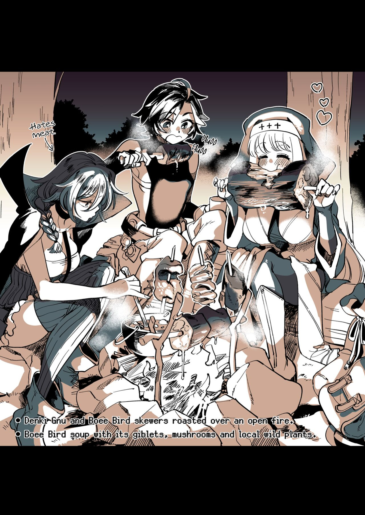 [Sonotaozey (Yukataro)] Nakayoshi Onna Boukensha wa Yoru ni Naru to Yadoya de Mechakucha Ecchi Suru | Party of Female Adventurers Fuck a lot at the Inn Once Nighttime Comes. [BoundaryTL & MMAG Translations]