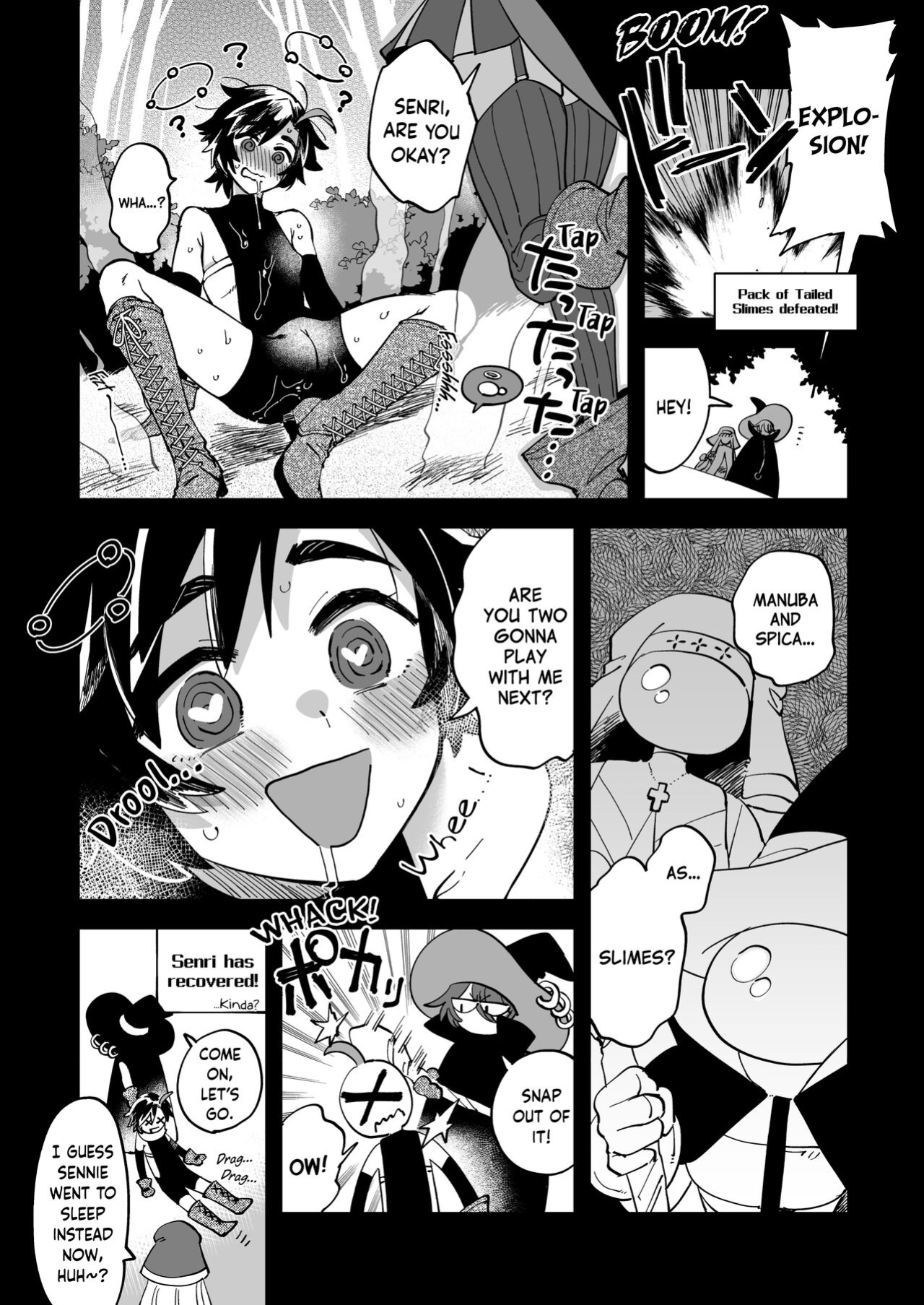 [Sonotaozey (Yukataro)] Nakayoshi Onna Boukensha wa Yoru ni Naru to Yadoya de Mechakucha Ecchi Suru | Party of Female Adventurers Fuck a lot at the Inn Once Nighttime Comes. [BoundaryTL & MMAG Translations]