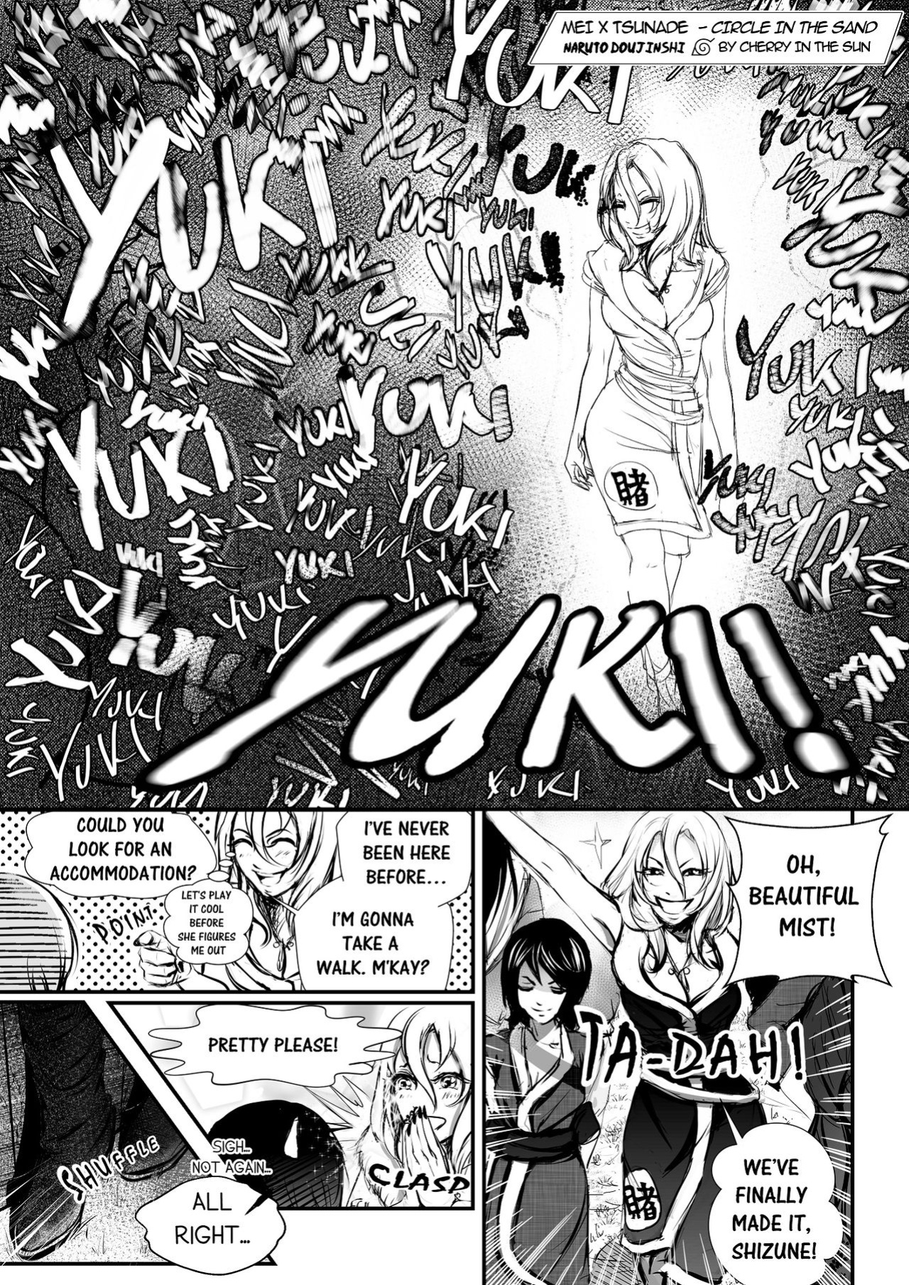 [CherryInTheSun] Mei x Tsunade-Circle in the Sand (Naruto)