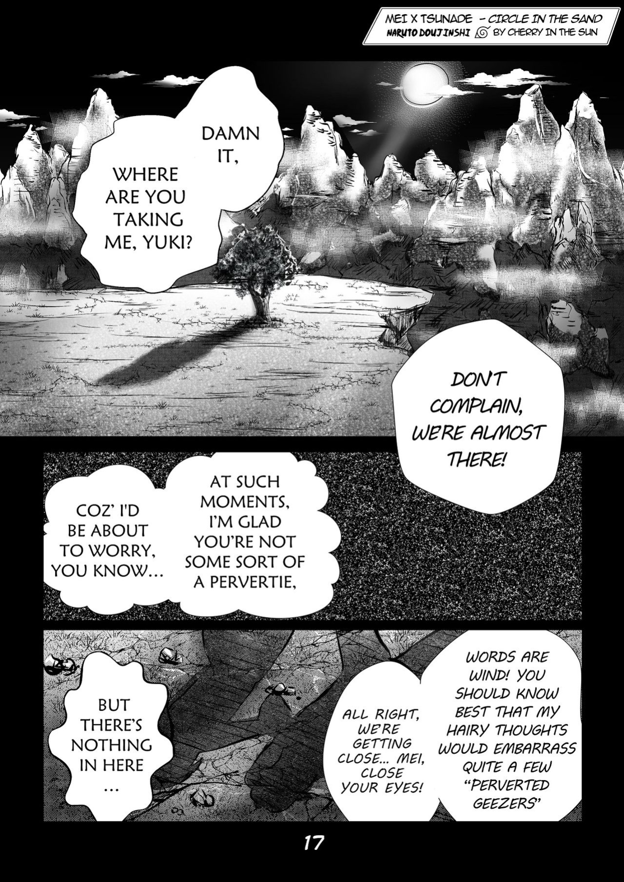[CherryInTheSun] Mei x Tsunade-Circle in the Sand (Naruto)