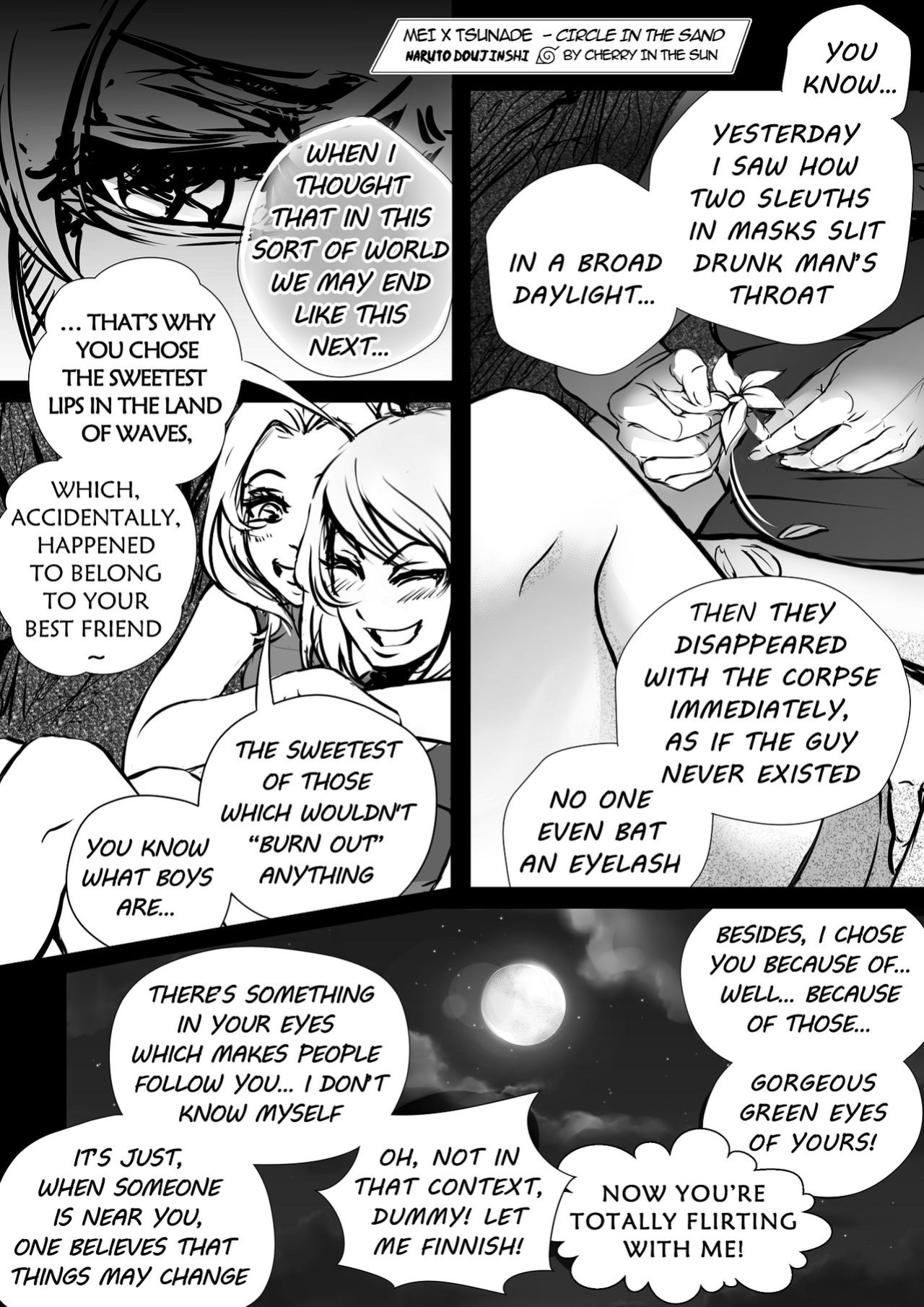 [CherryInTheSun] Mei x Tsunade-Circle in the Sand (Naruto)