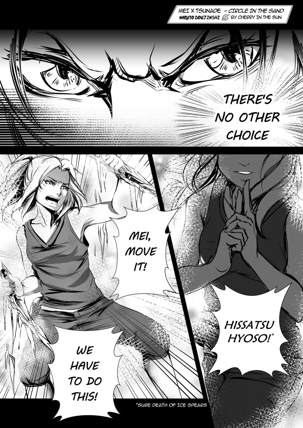 [CherryInTheSun] Mei x Tsunade-Circle in the Sand (Naruto)