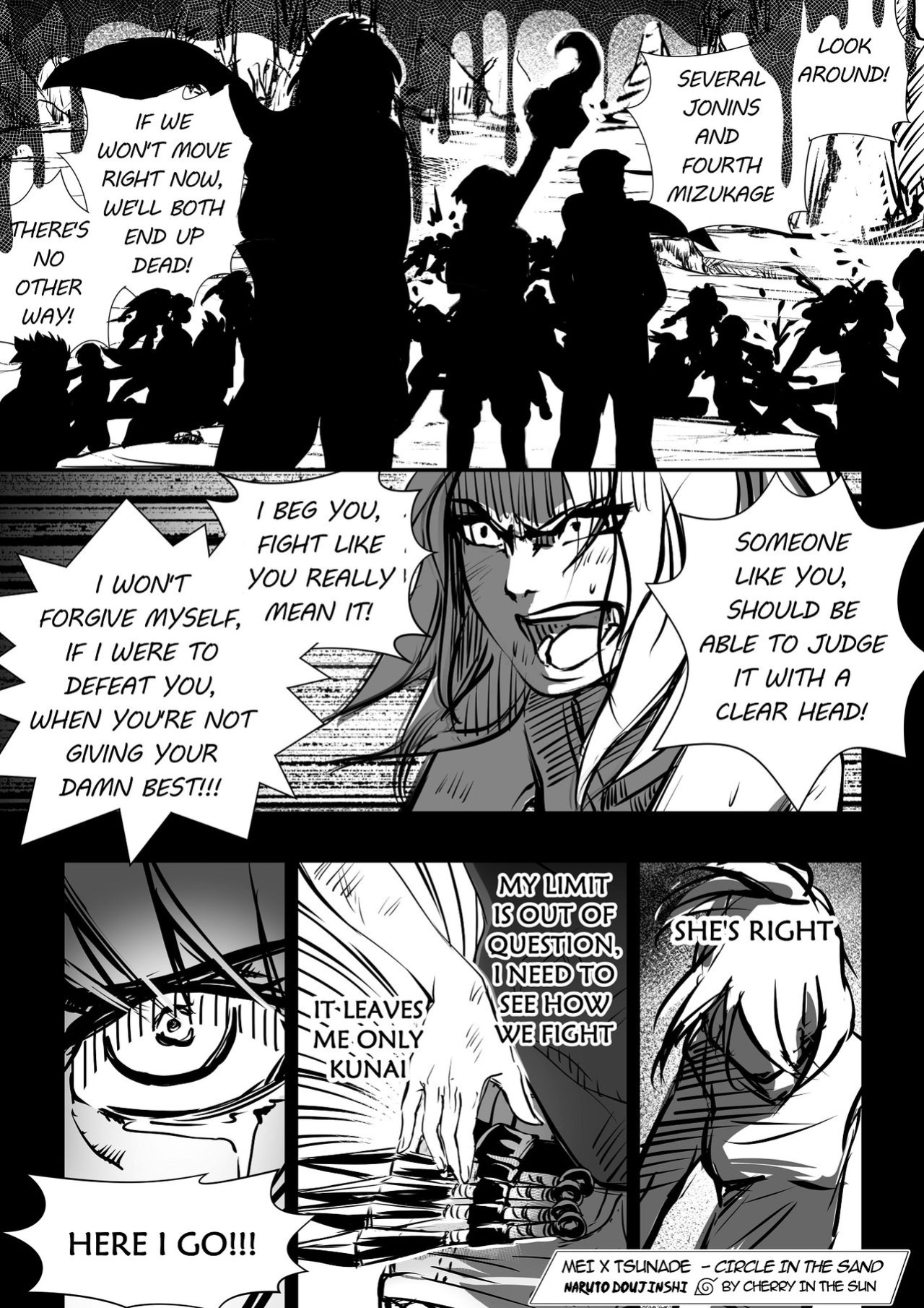 [CherryInTheSun] Mei x Tsunade-Circle in the Sand (Naruto)