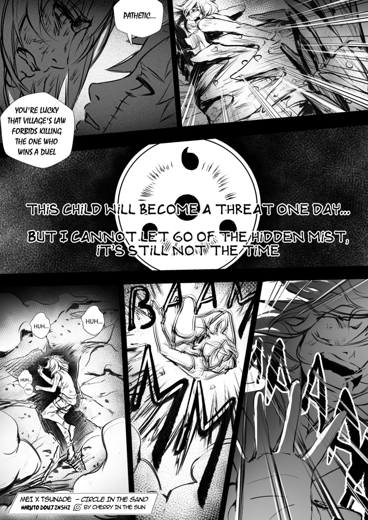 [CherryInTheSun] Mei x Tsunade-Circle in the Sand (Naruto)
