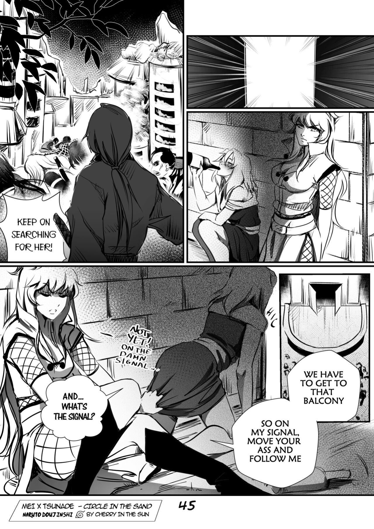 [CherryInTheSun] Mei x Tsunade-Circle in the Sand (Naruto)