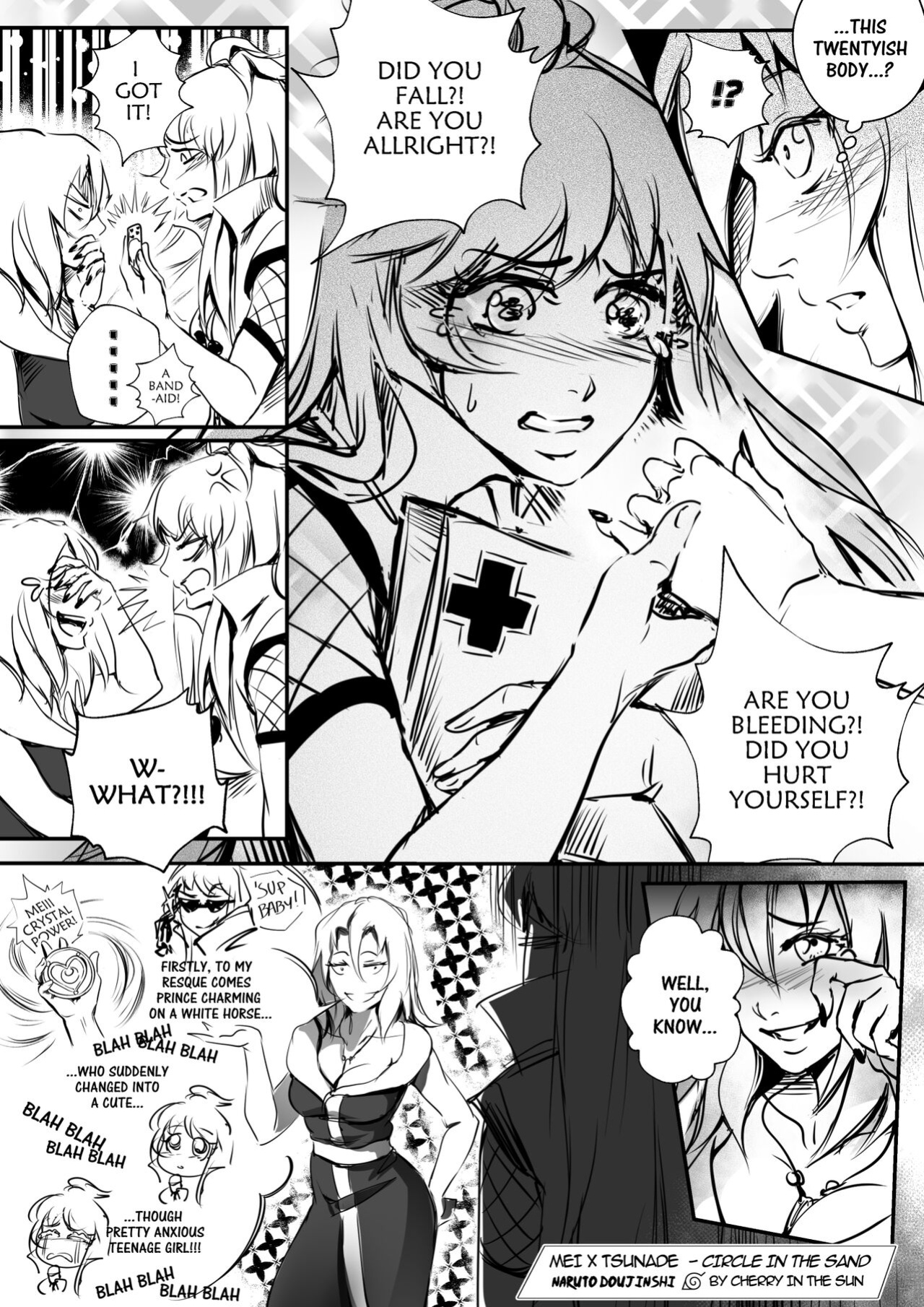 [CherryInTheSun] Mei x Tsunade-Circle in the Sand (Naruto)