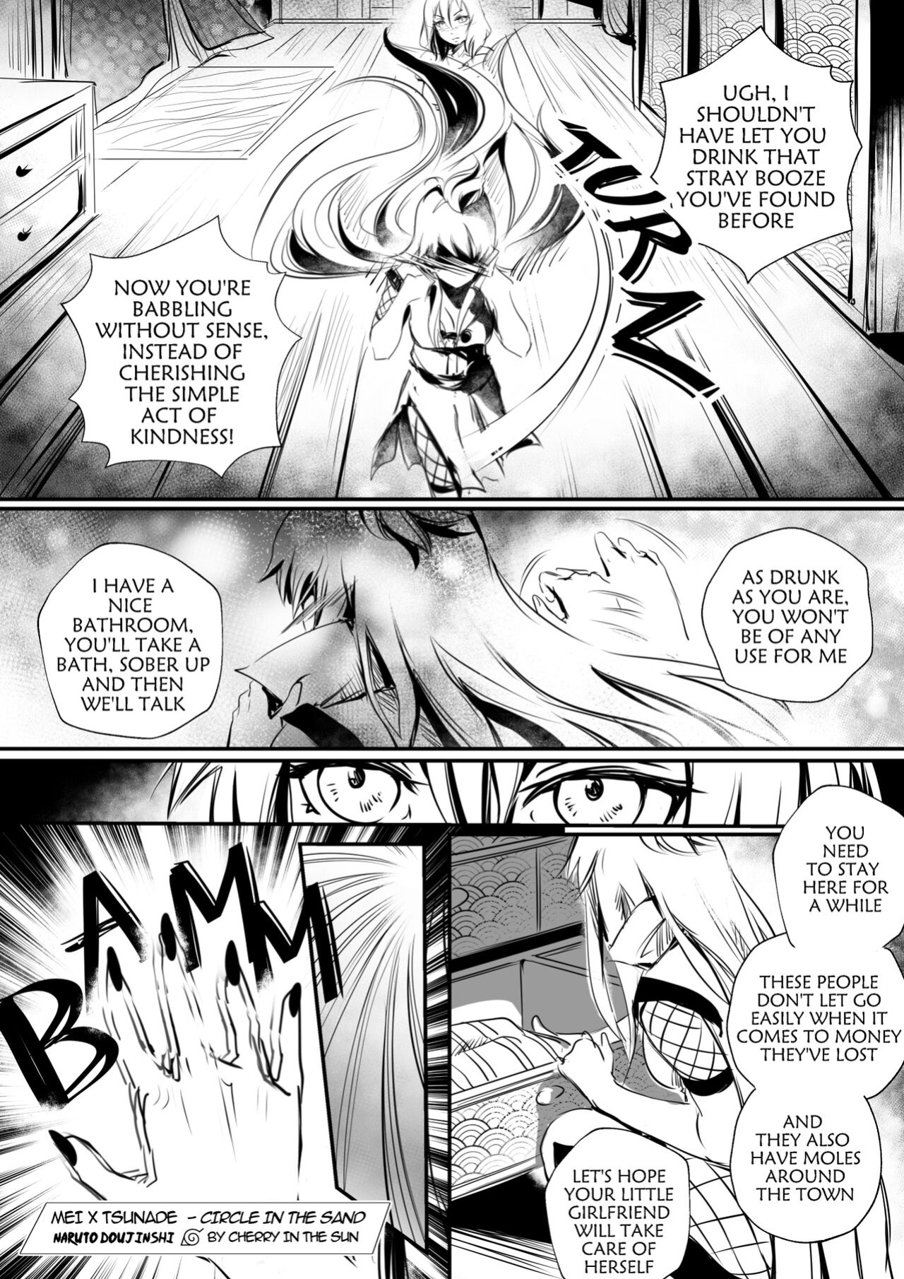 [CherryInTheSun] Mei x Tsunade-Circle in the Sand (Naruto)