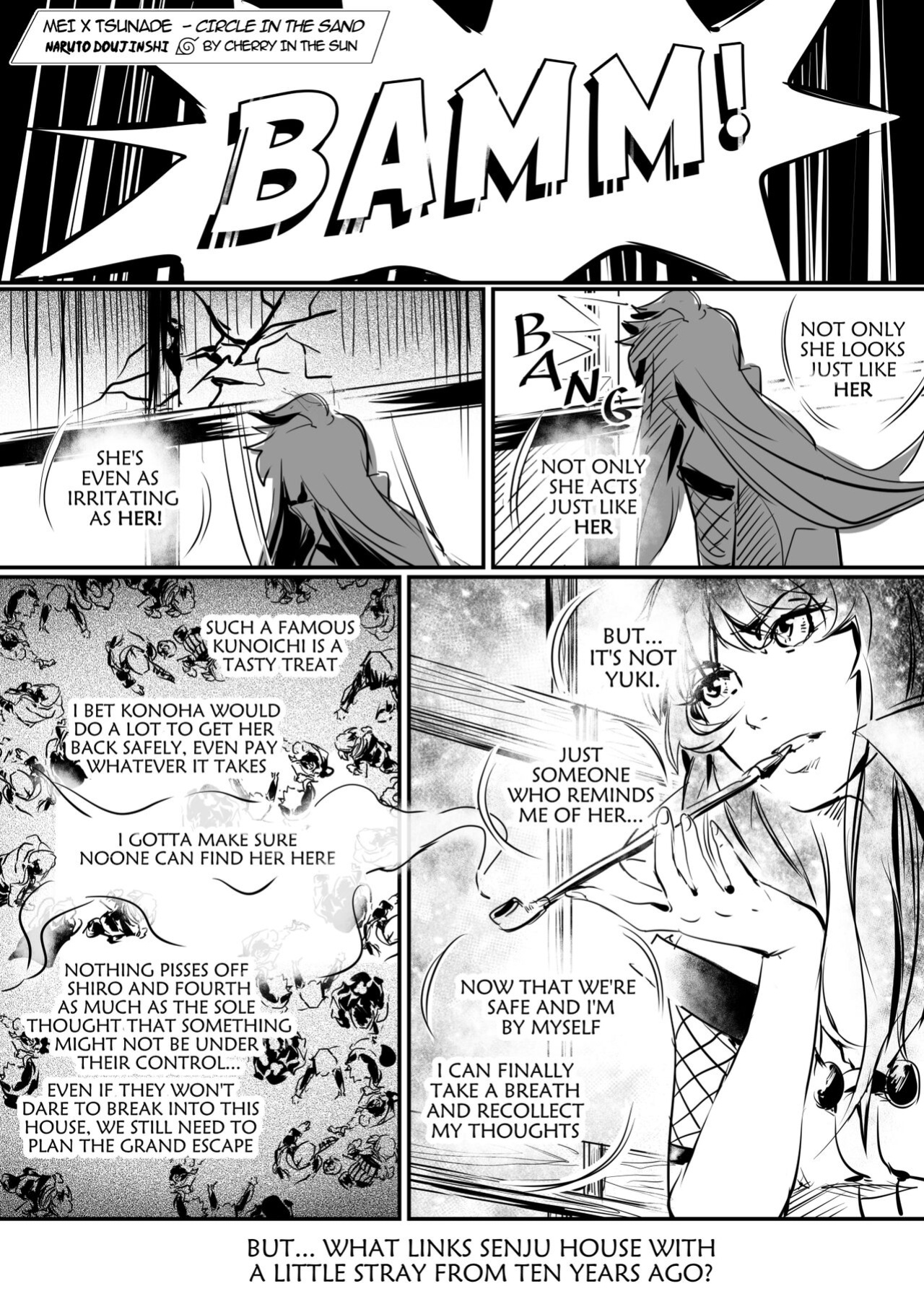 [CherryInTheSun] Mei x Tsunade-Circle in the Sand (Naruto)