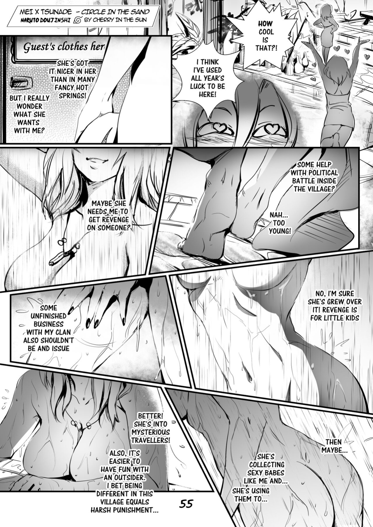 [CherryInTheSun] Mei x Tsunade-Circle in the Sand (Naruto)