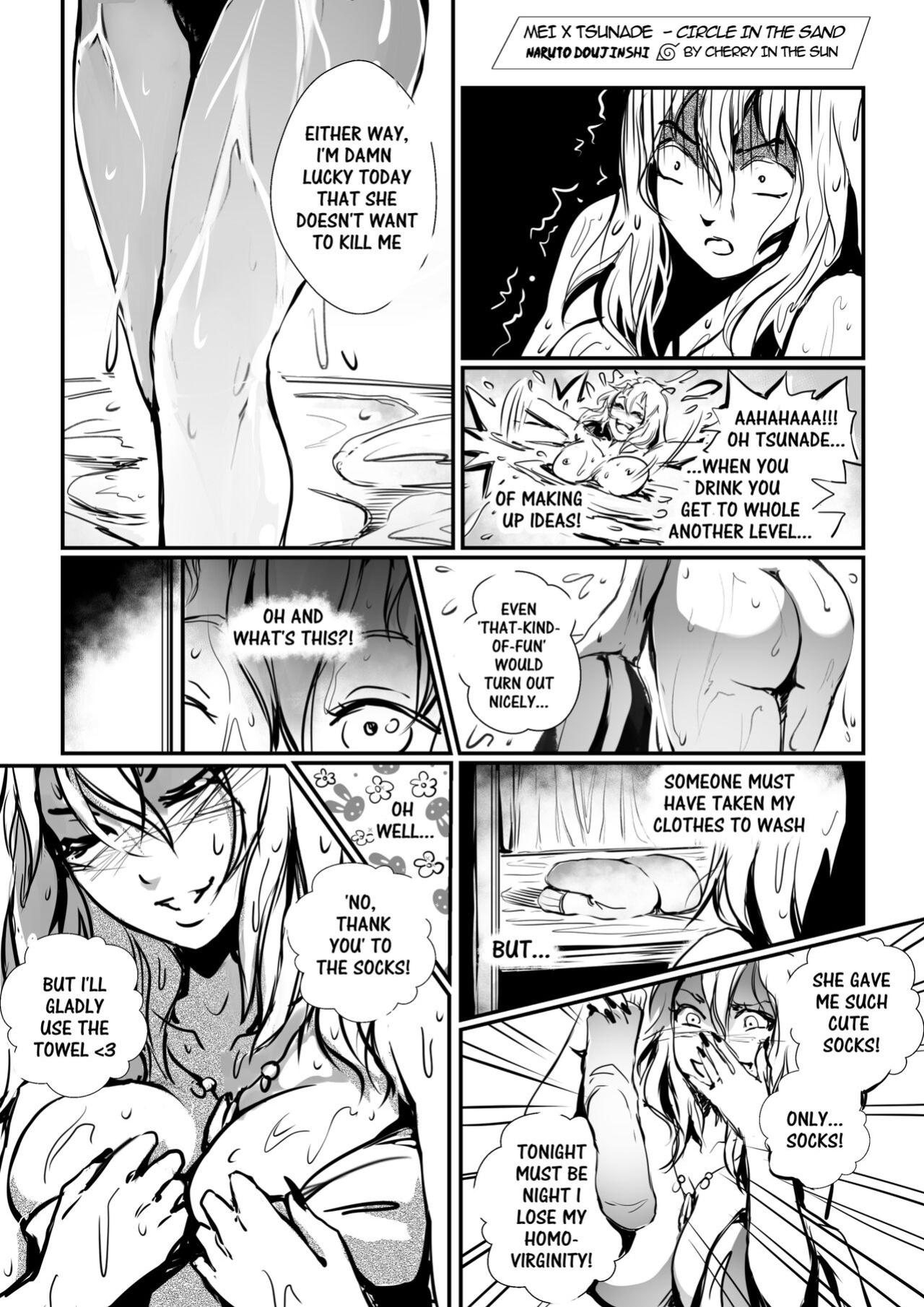[CherryInTheSun] Mei x Tsunade-Circle in the Sand (Naruto)