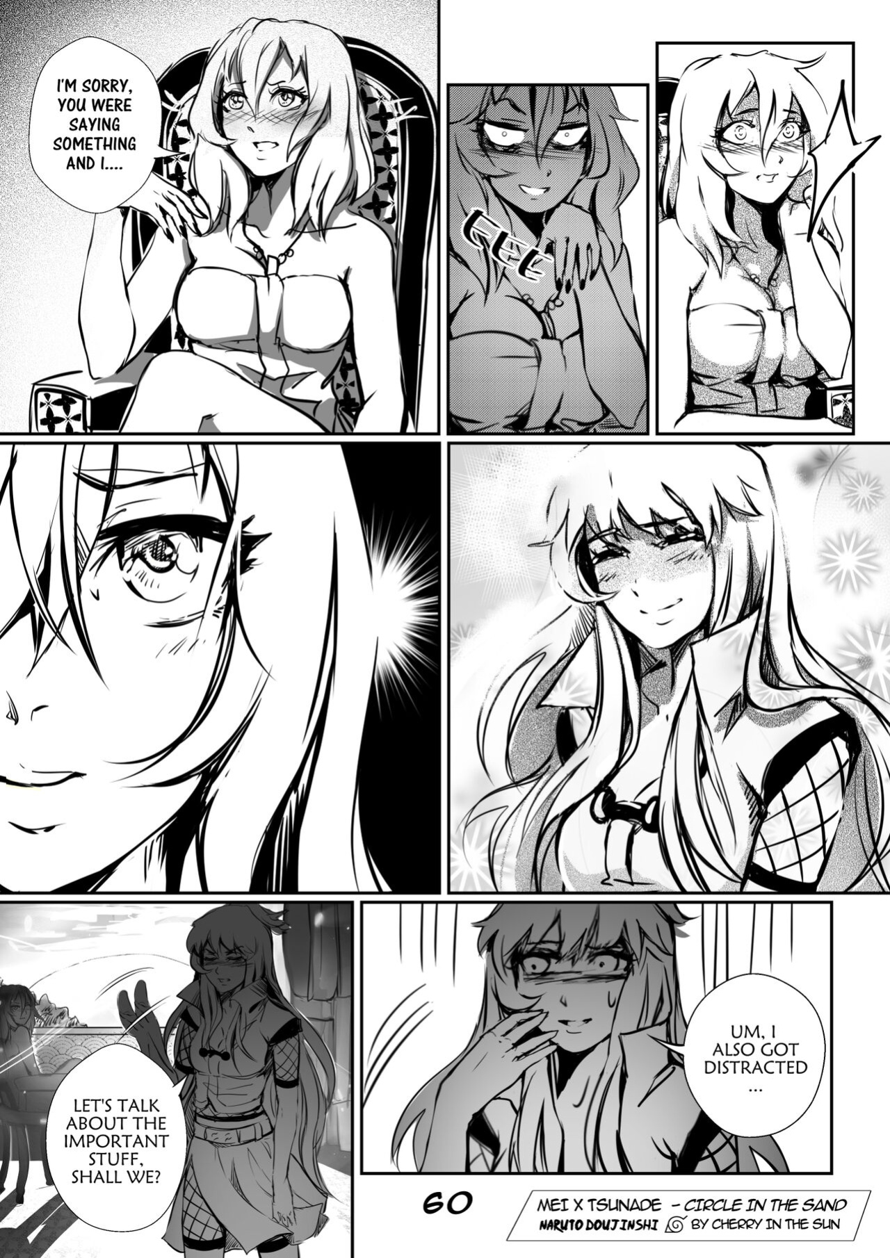 [CherryInTheSun] Mei x Tsunade-Circle in the Sand (Naruto)