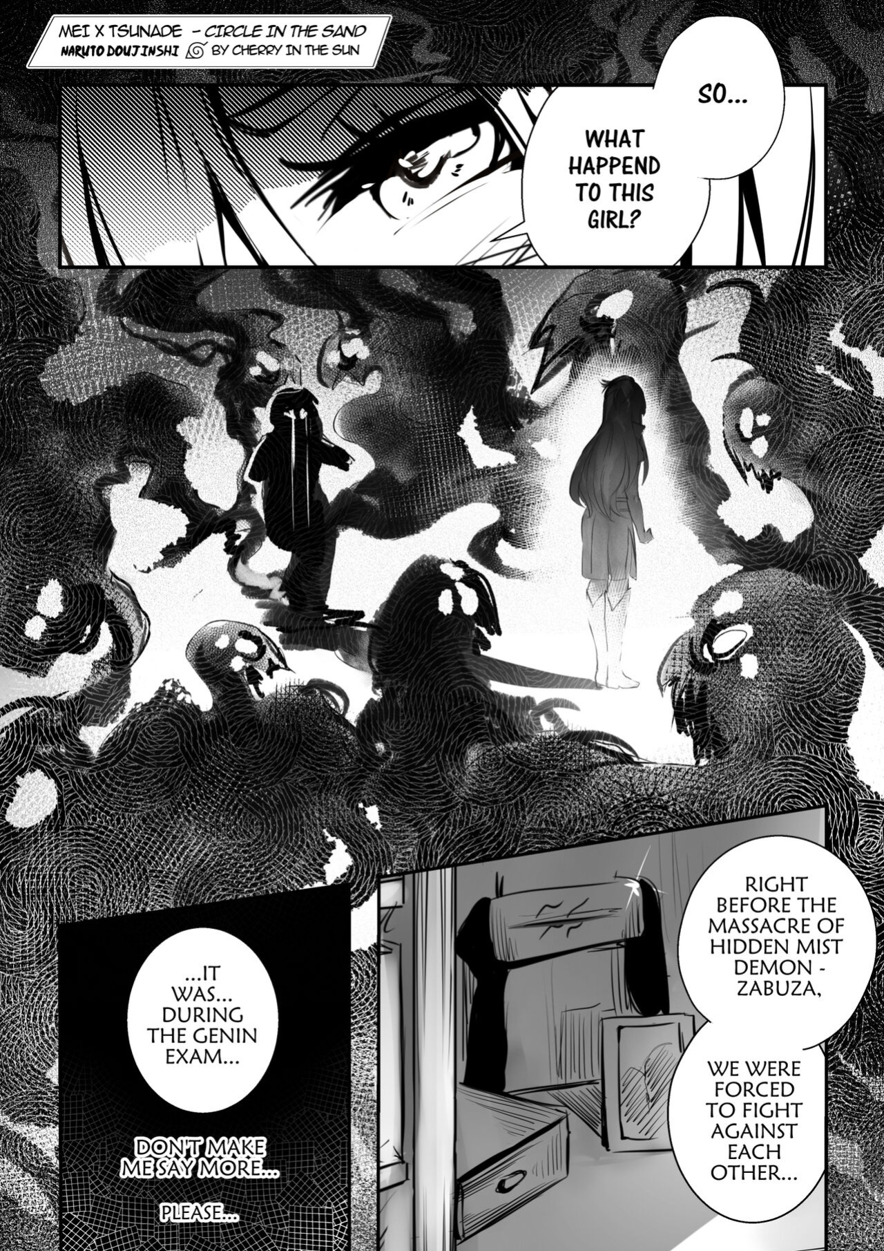 [CherryInTheSun] Mei x Tsunade-Circle in the Sand (Naruto)