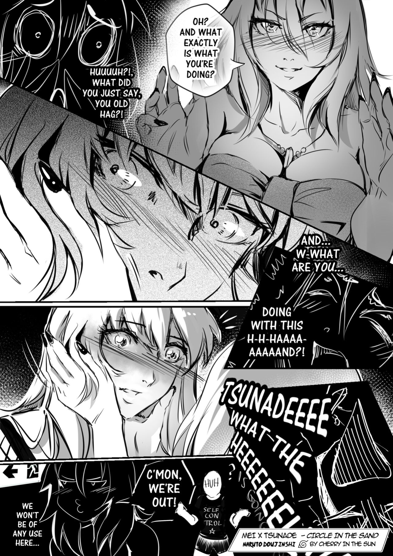 [CherryInTheSun] Mei x Tsunade-Circle in the Sand (Naruto)