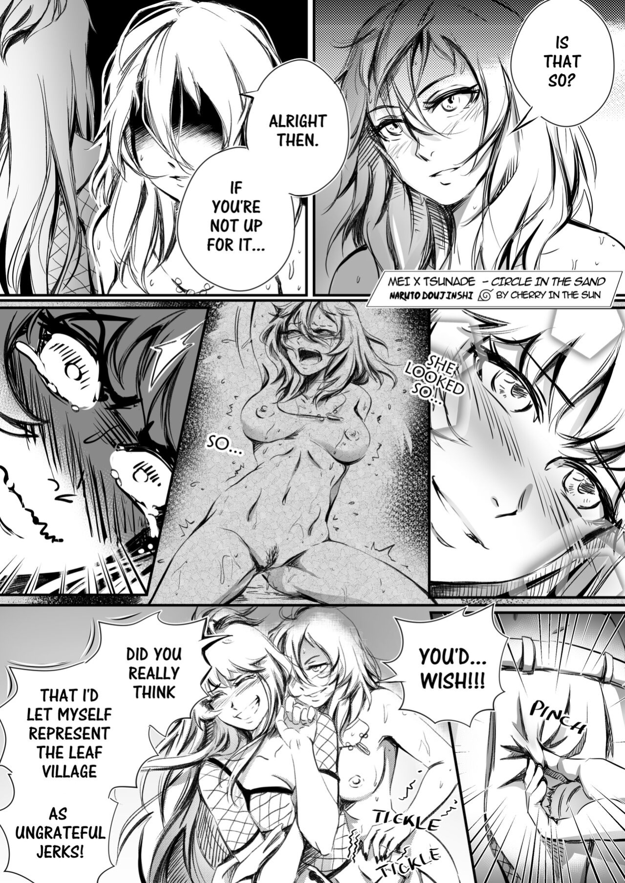 [CherryInTheSun] Mei x Tsunade-Circle in the Sand (Naruto)