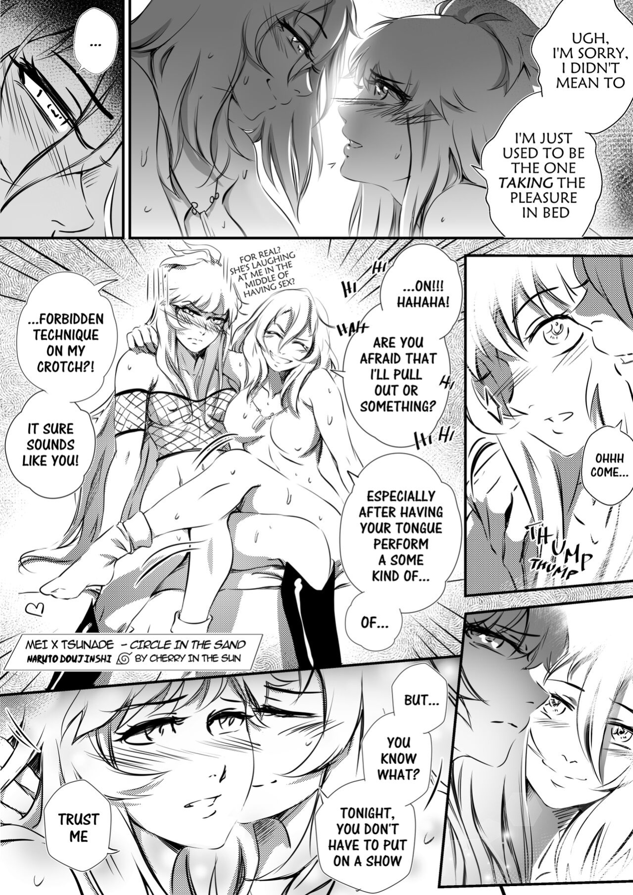 [CherryInTheSun] Mei x Tsunade-Circle in the Sand (Naruto)